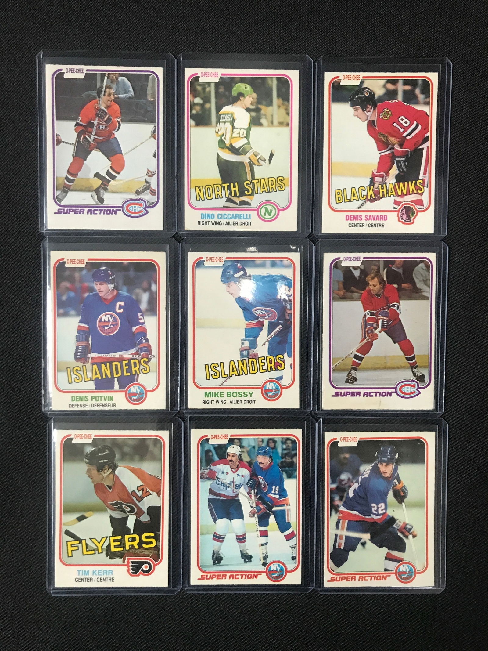 LOT OF 9 HOCKEY TRADING CARDS (1 of 1)