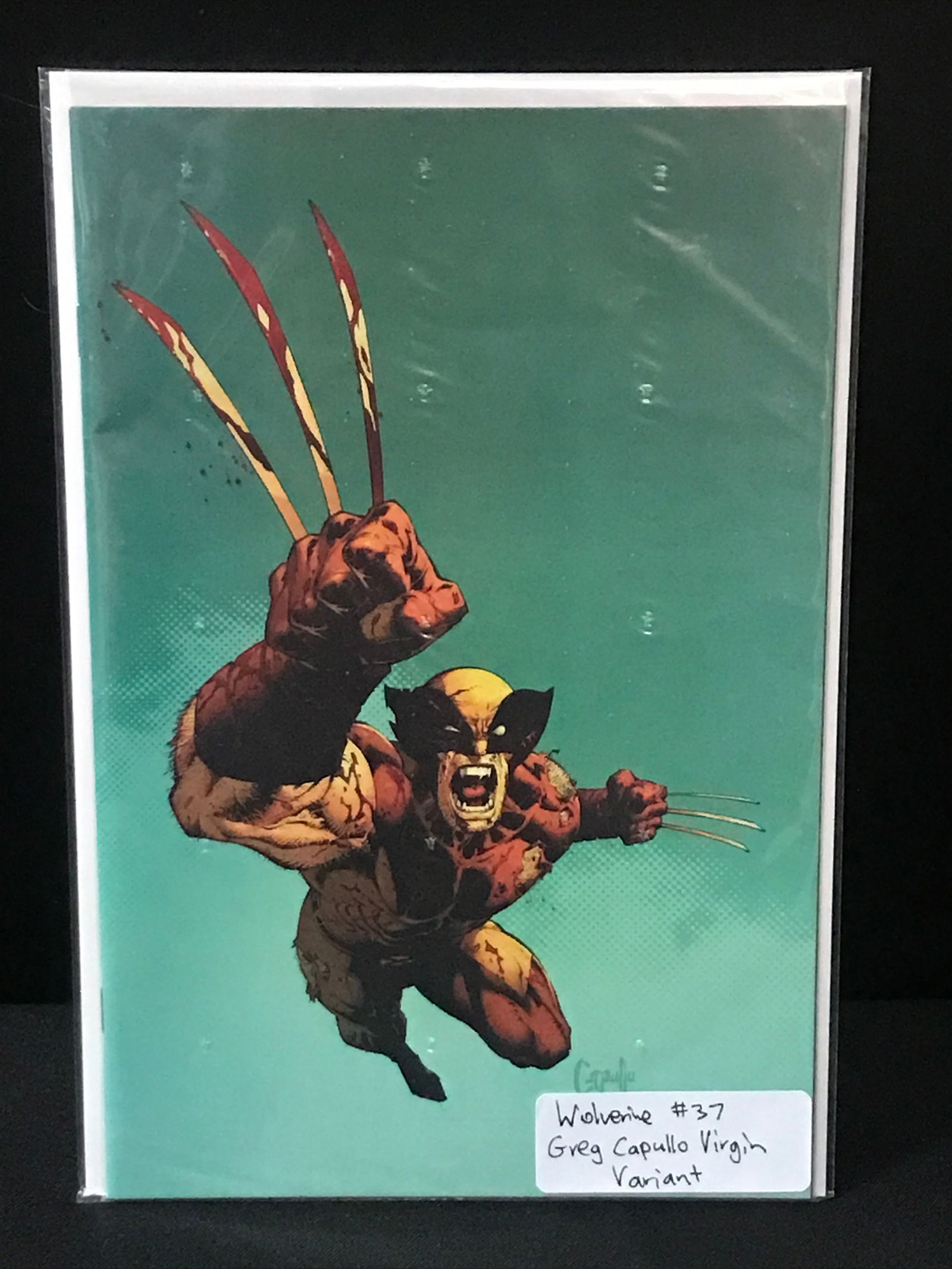 WOLVERINE #37 GREG CAPULLO VIRGIN VARIANT - MARVEL COMICS (1 of 1)