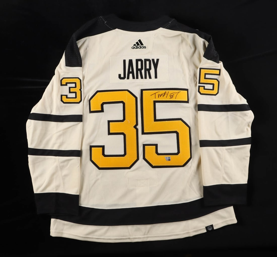 TRISTAN JARRY SIGNED PITTSBURGH PENGUINS HOCKEY JERSEY - FANATICS COA (1 of 3)
