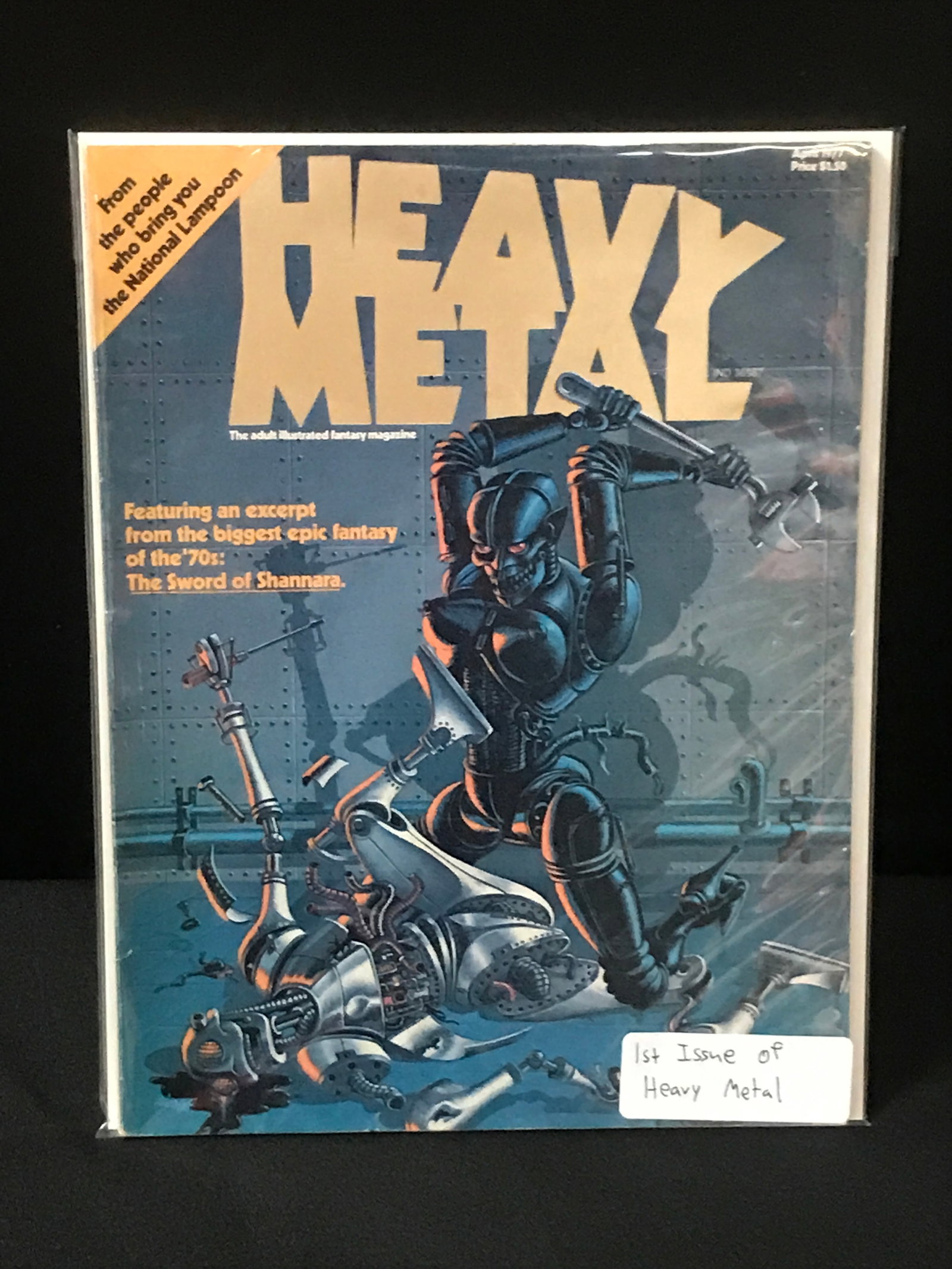 HEAVY METAL #1: Prices are in Canadian dollars