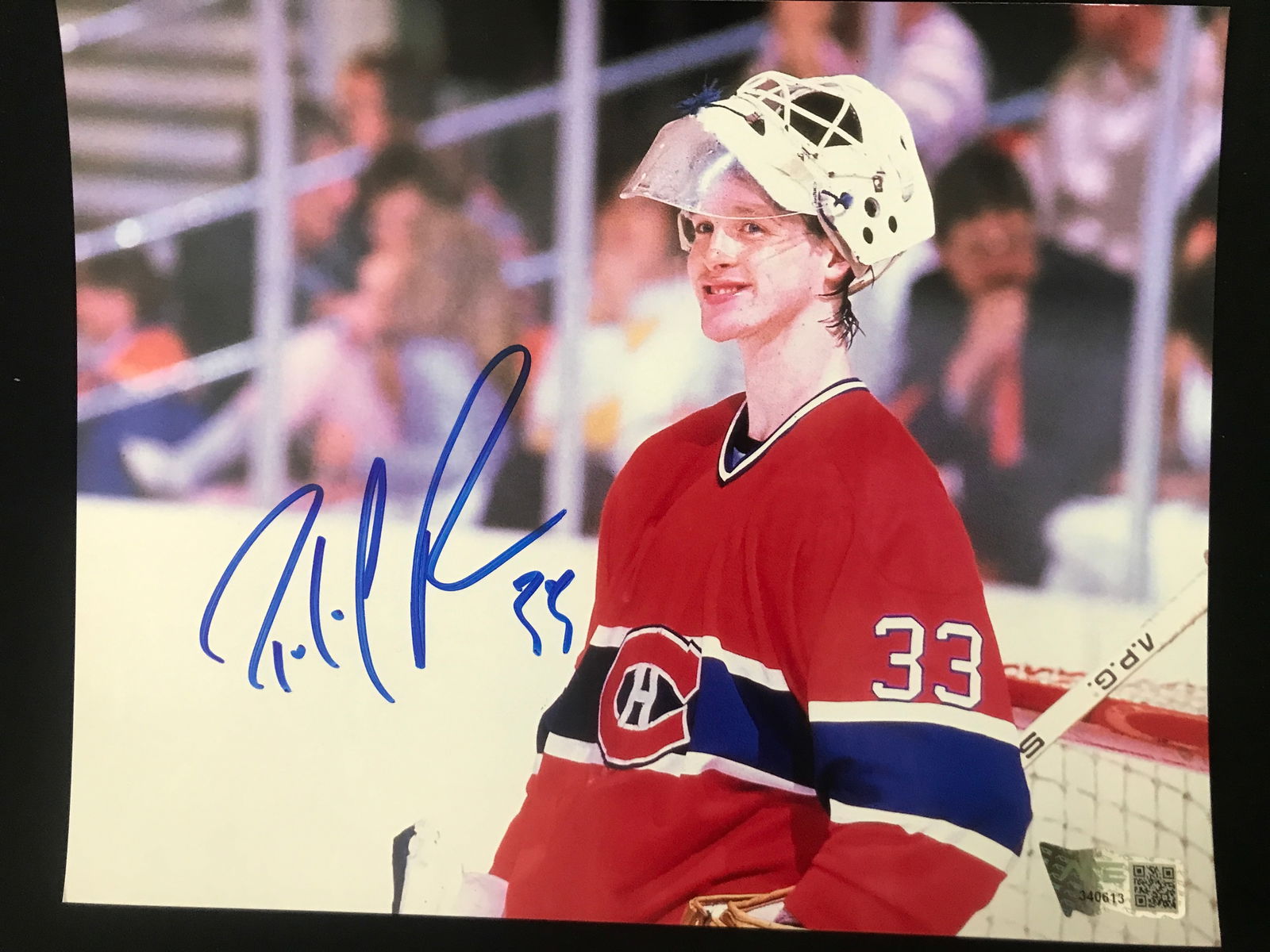 PATRICK ROY SIGNED 8X10 PHOTO ACE COA (1 of 1)