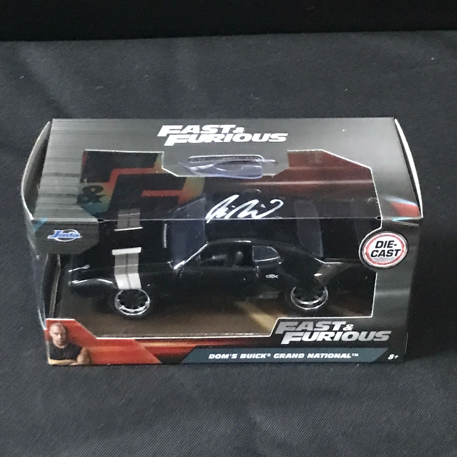 VIN DIESEL SIGNED FAST AND THE FURIOUS DIE CAST CAR - KB COA: Prices are in Canadian dollars