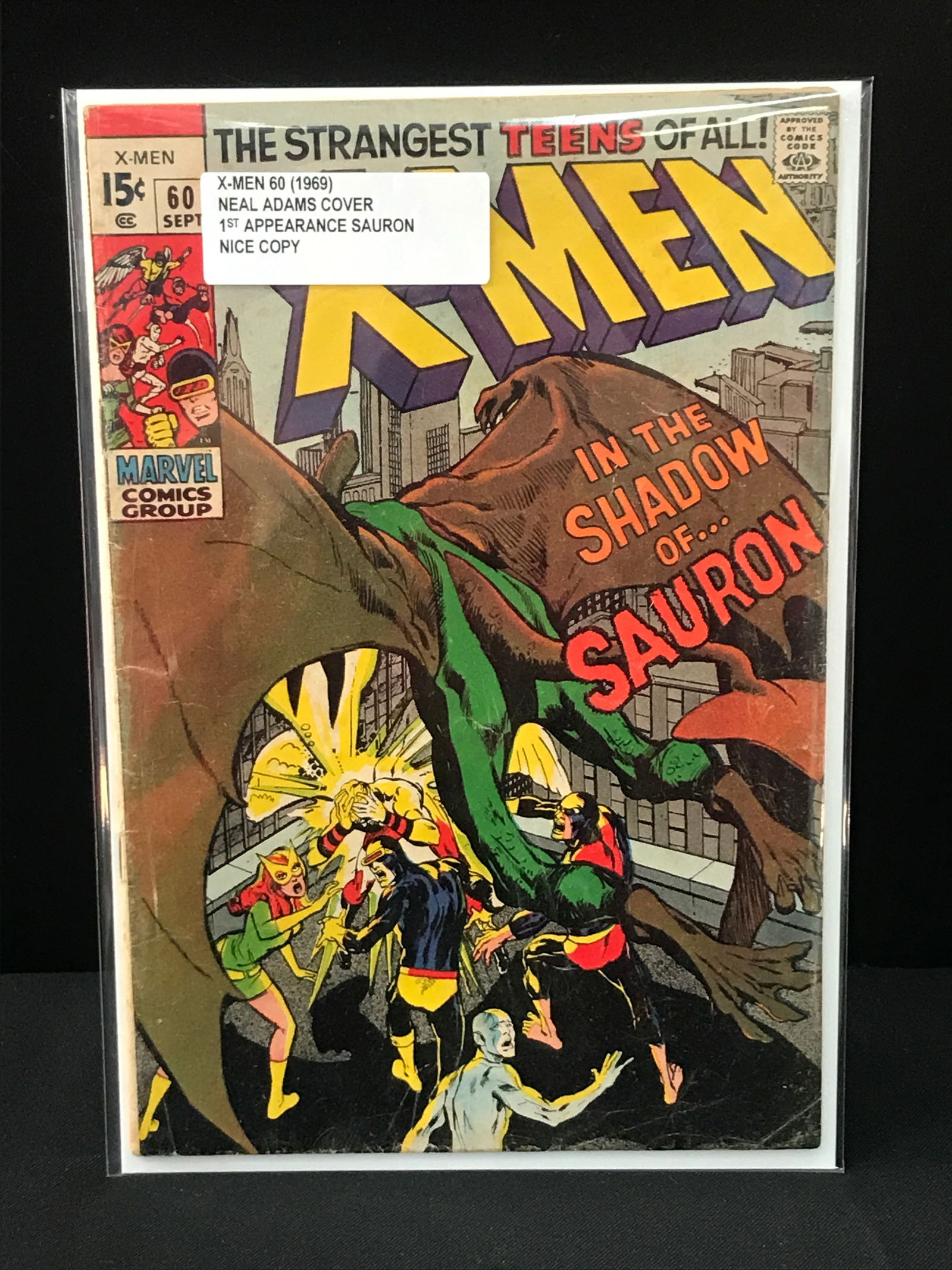XMEN #60 (1969) 1ST APP SAURON - MARVEL COMICS (1 of 1)