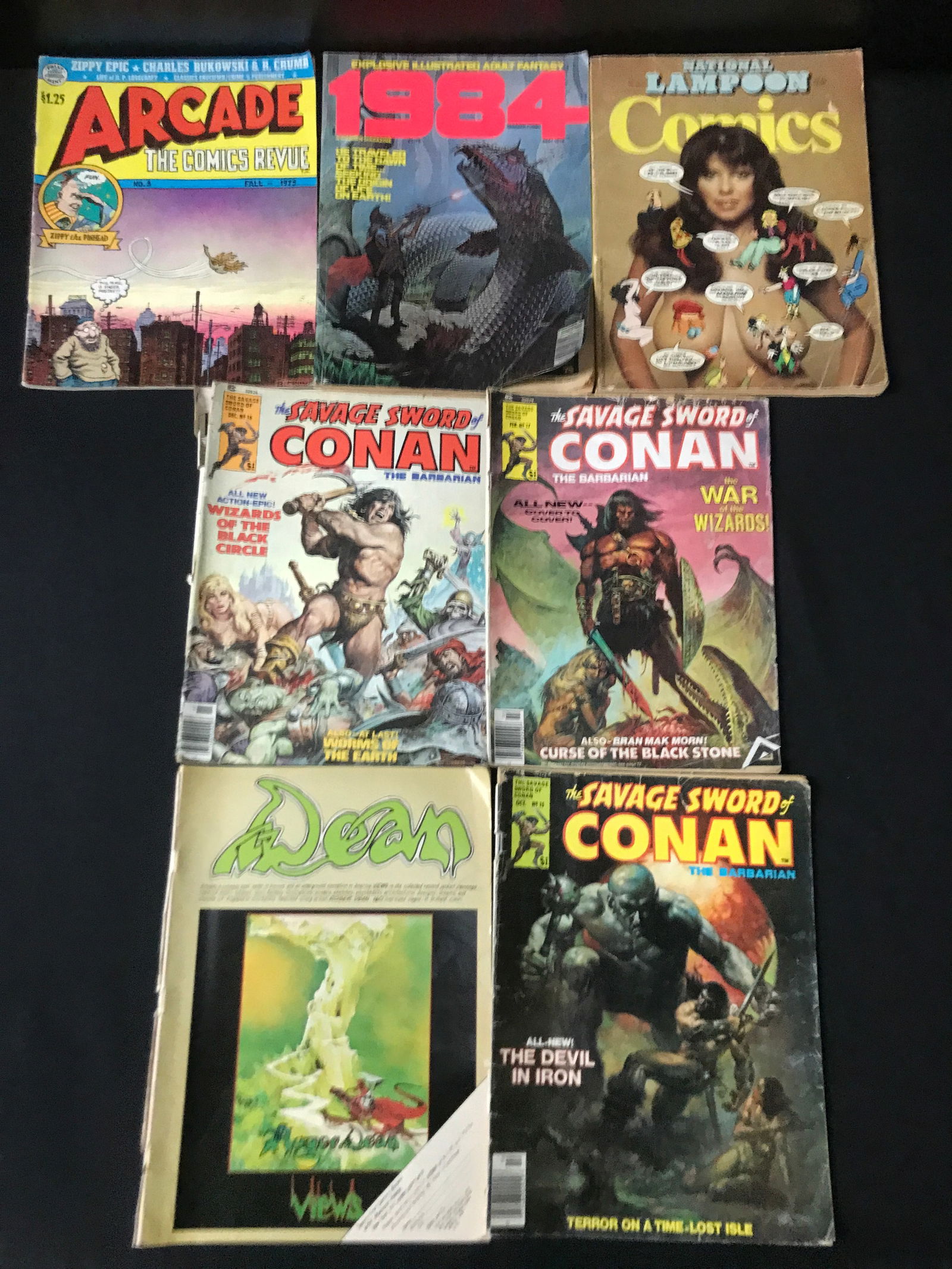 LOT OF 7 COMICS - VARIOUS TITLES AND PUBLISHERS (1 of 1)