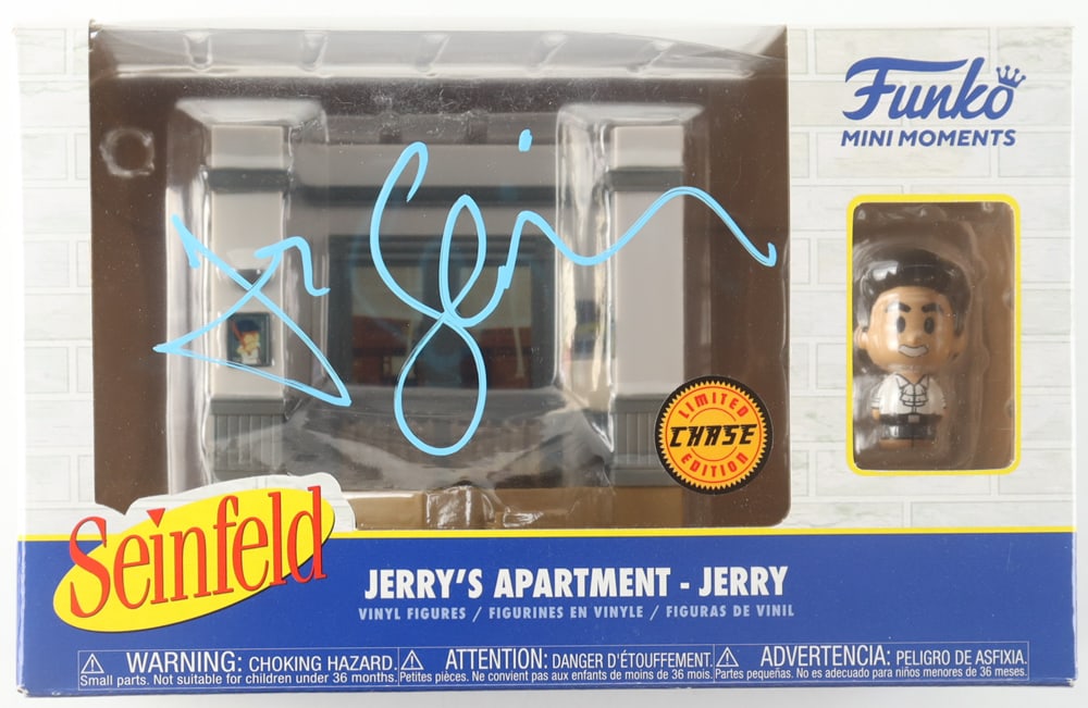 JERRY SEINFELD SIGNED JERRYS APARTMENT FUNKO POP! JSA COA (1 of 2)