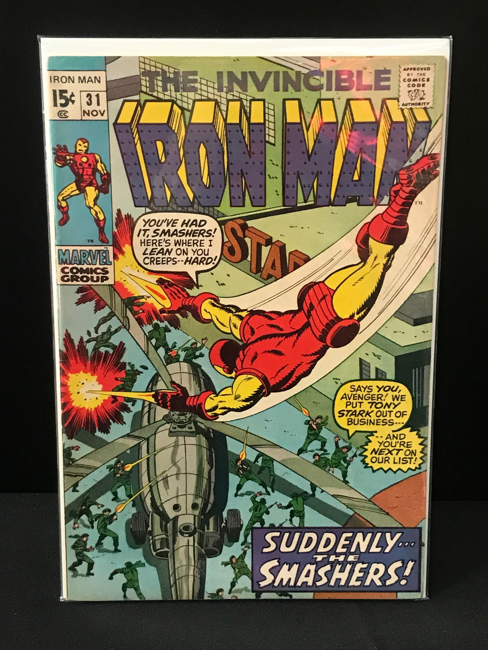 THE INVINCIBLE IRON MAN #31 - MARVEL COMICS (1 of 1)