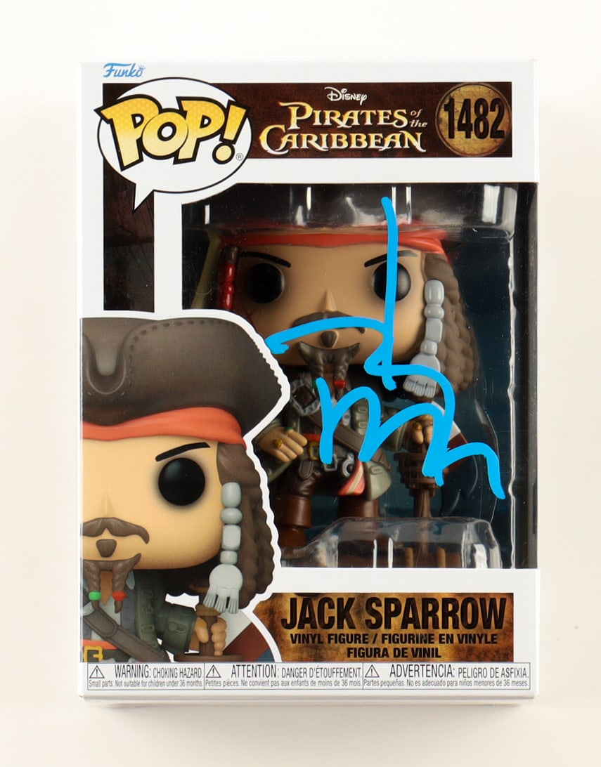 JOHNNY DEPP SIGNED FUNKO POP (JSA COA) (1 of 2)