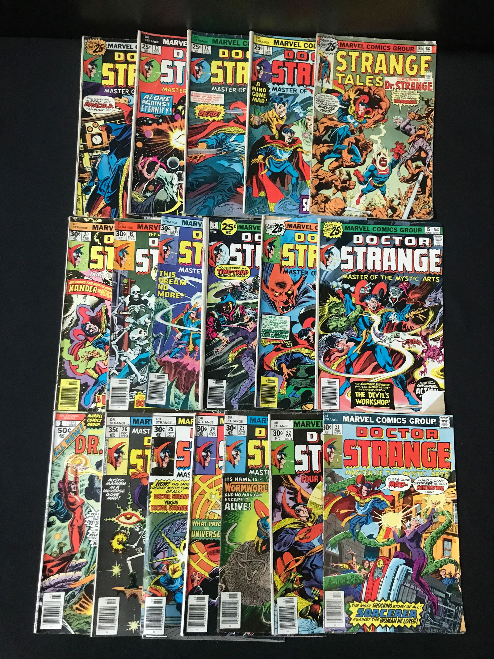 LOT OF 18 MARVEL COMICS (1 of 1)