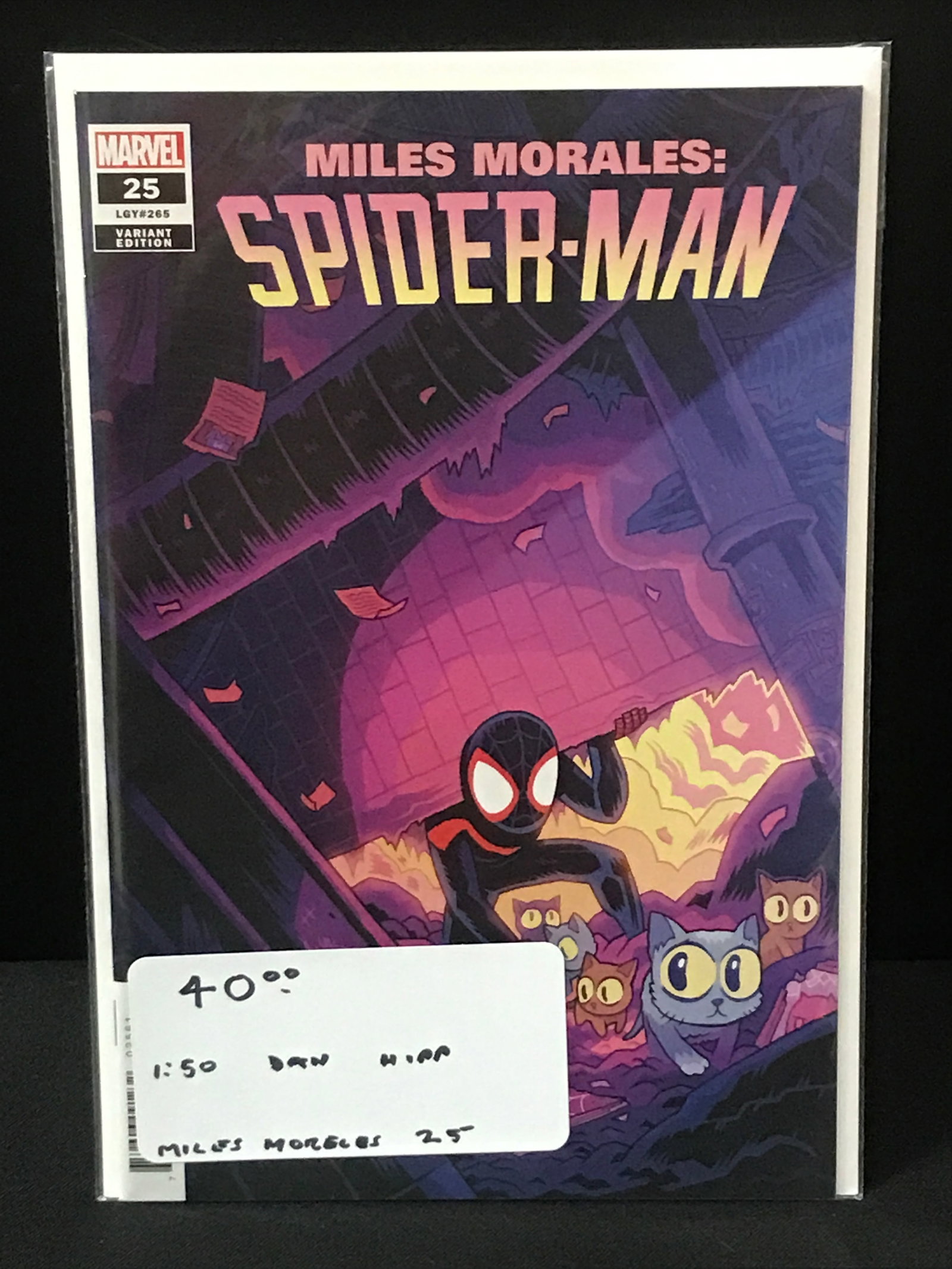 MILES MORALES SPIDERMAN #25 1:50 VARIANT - MARVEL COMICS: Prices are in Canadian dollars