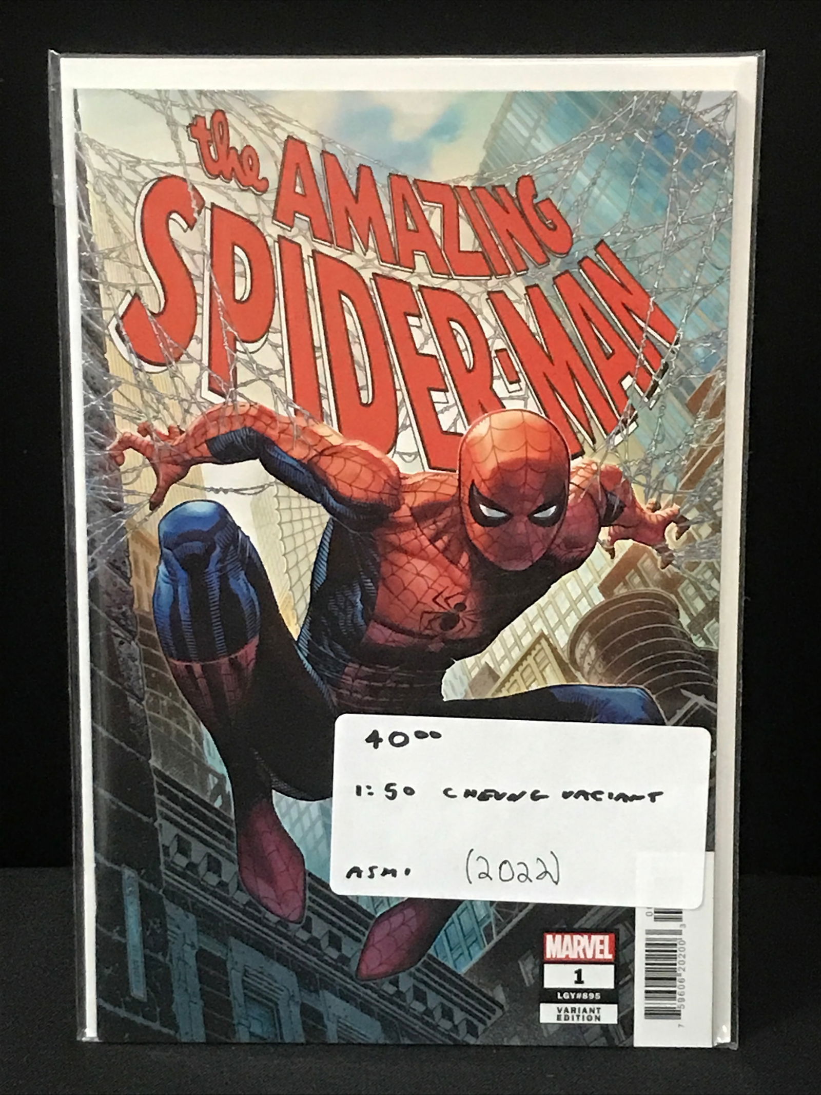 THE AMAZING SPIDERMAN #1 1:50 VARIANT EDITION - MARVEL COMICS (1 of 1)
