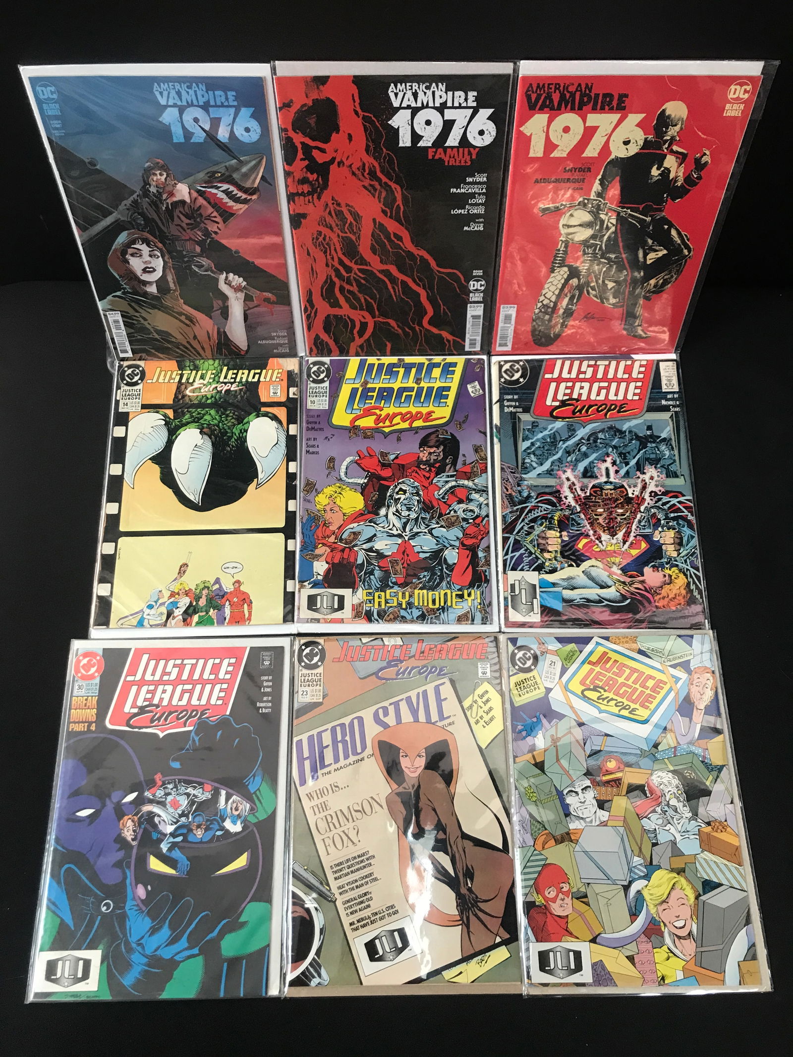 LOT OF 9 DC COMICS - VARIOUS TITLES (1 of 1)