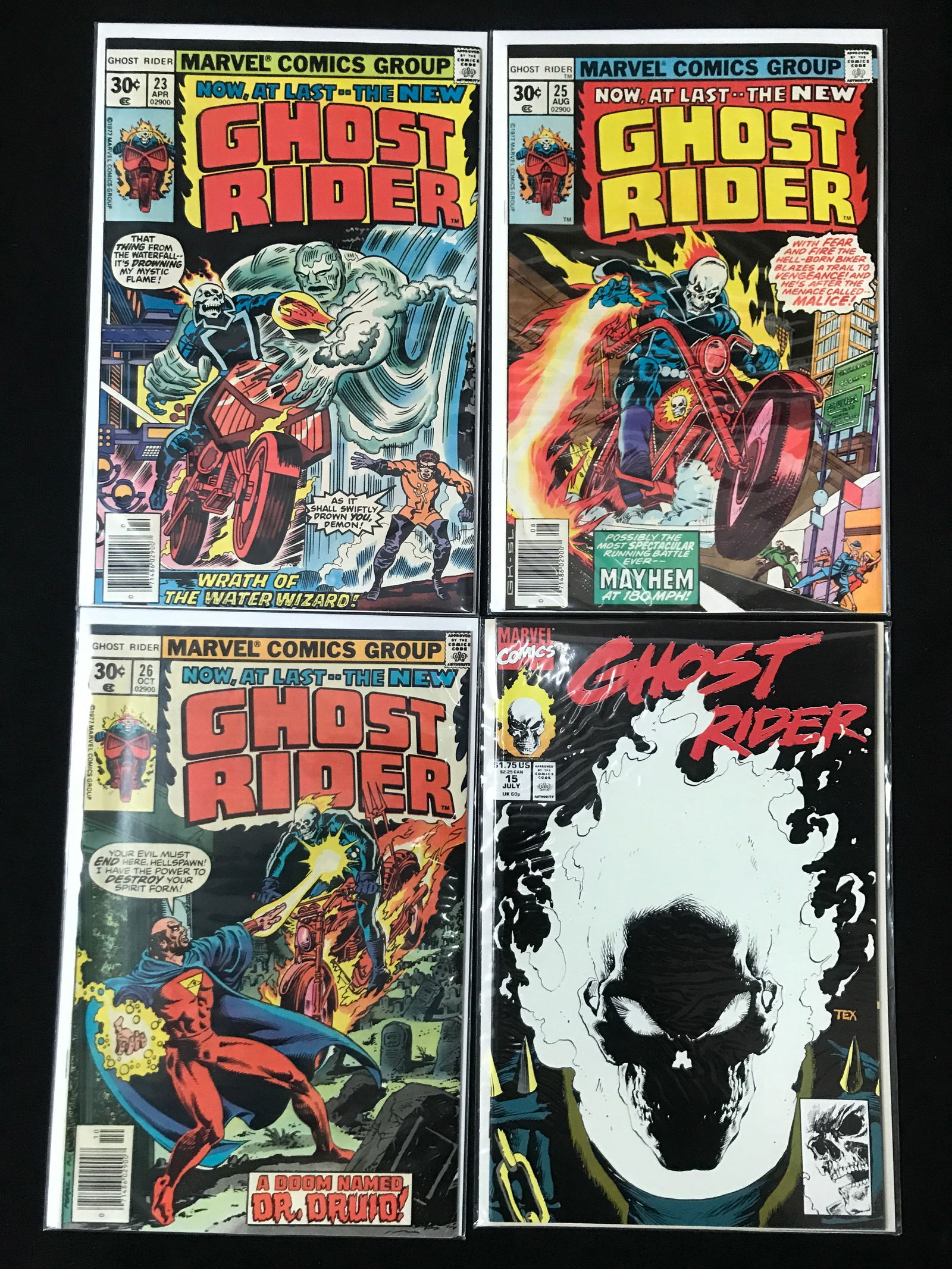 MARVEL COMICS GHOST RIDER COMIC BOOK LOT (1 of 1)