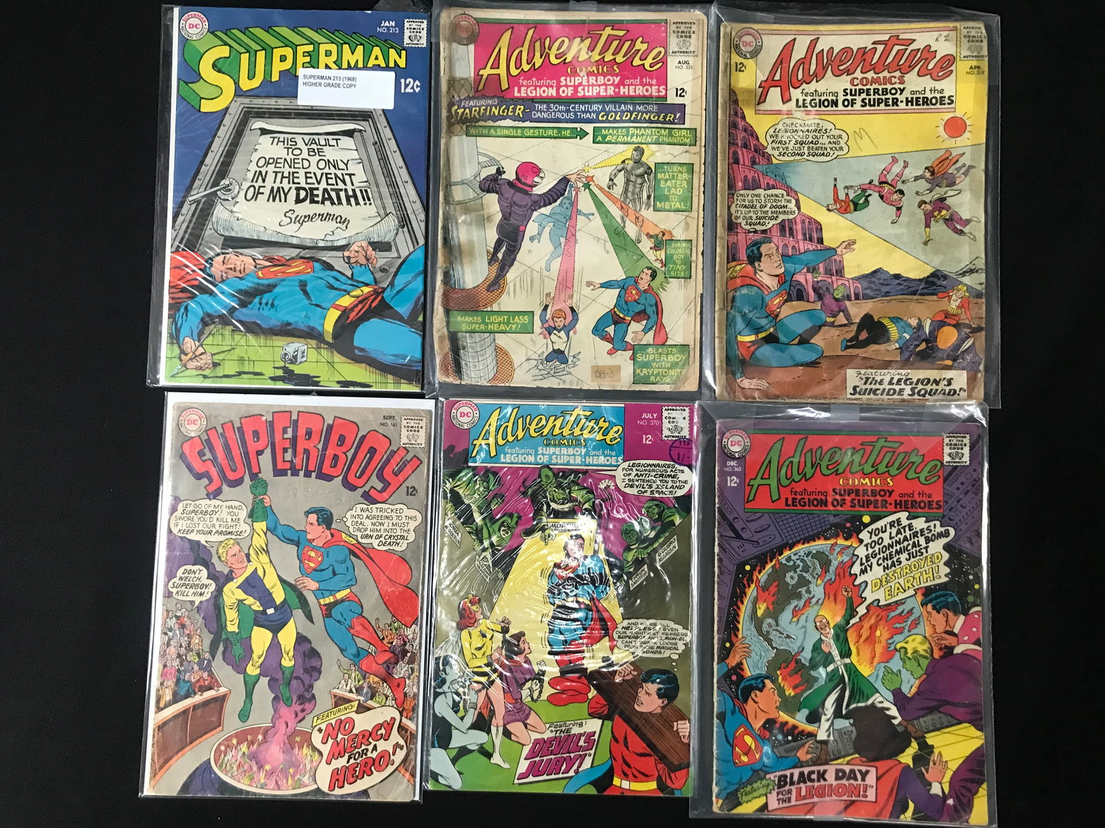 DC COMICS SUPERMAN SILVER AGE COMIC BOOK LOT (1 of 1)