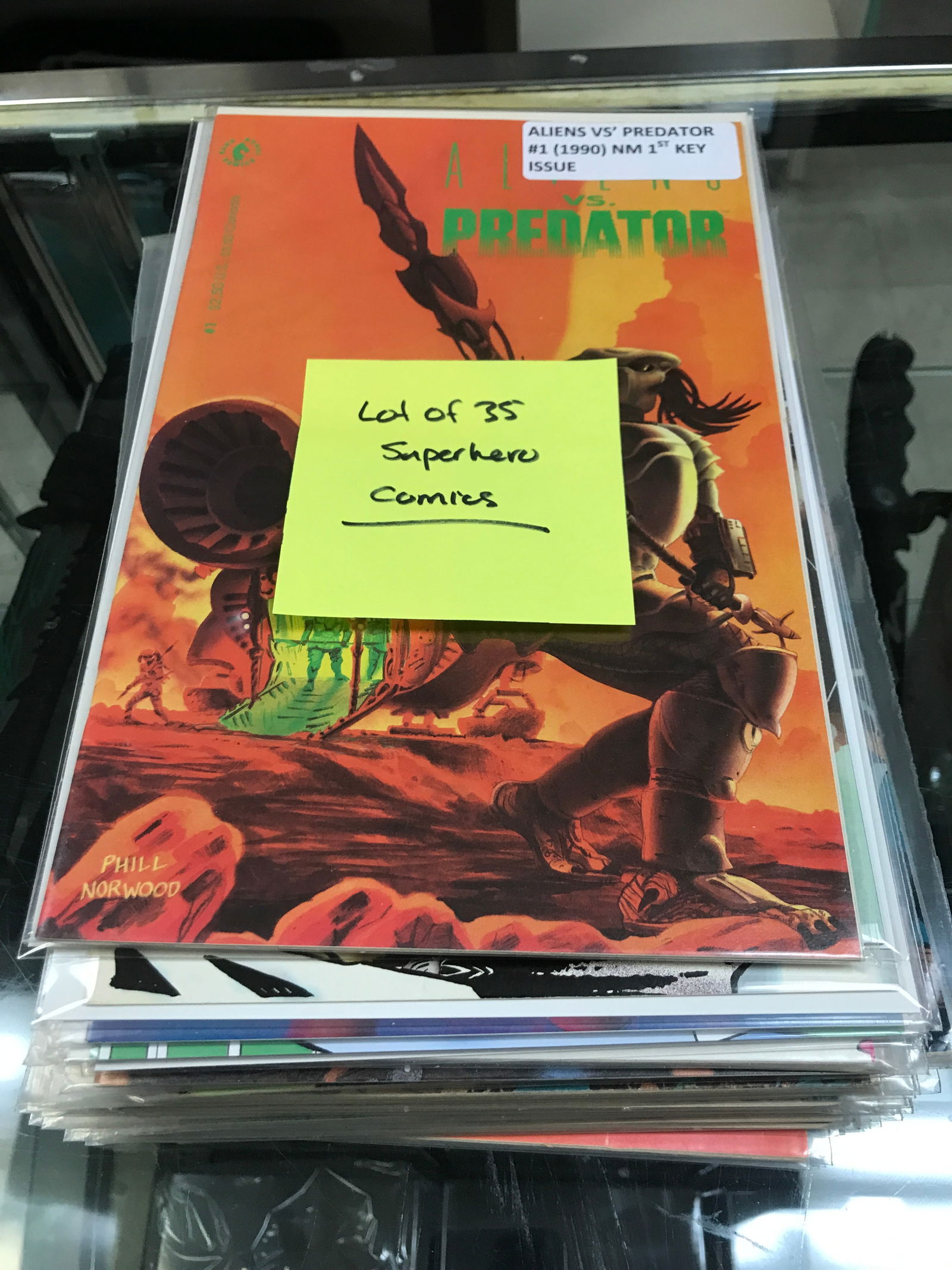 LOT OF 35 SUPERHERO COMIC BOOK LOT (1 of 1)