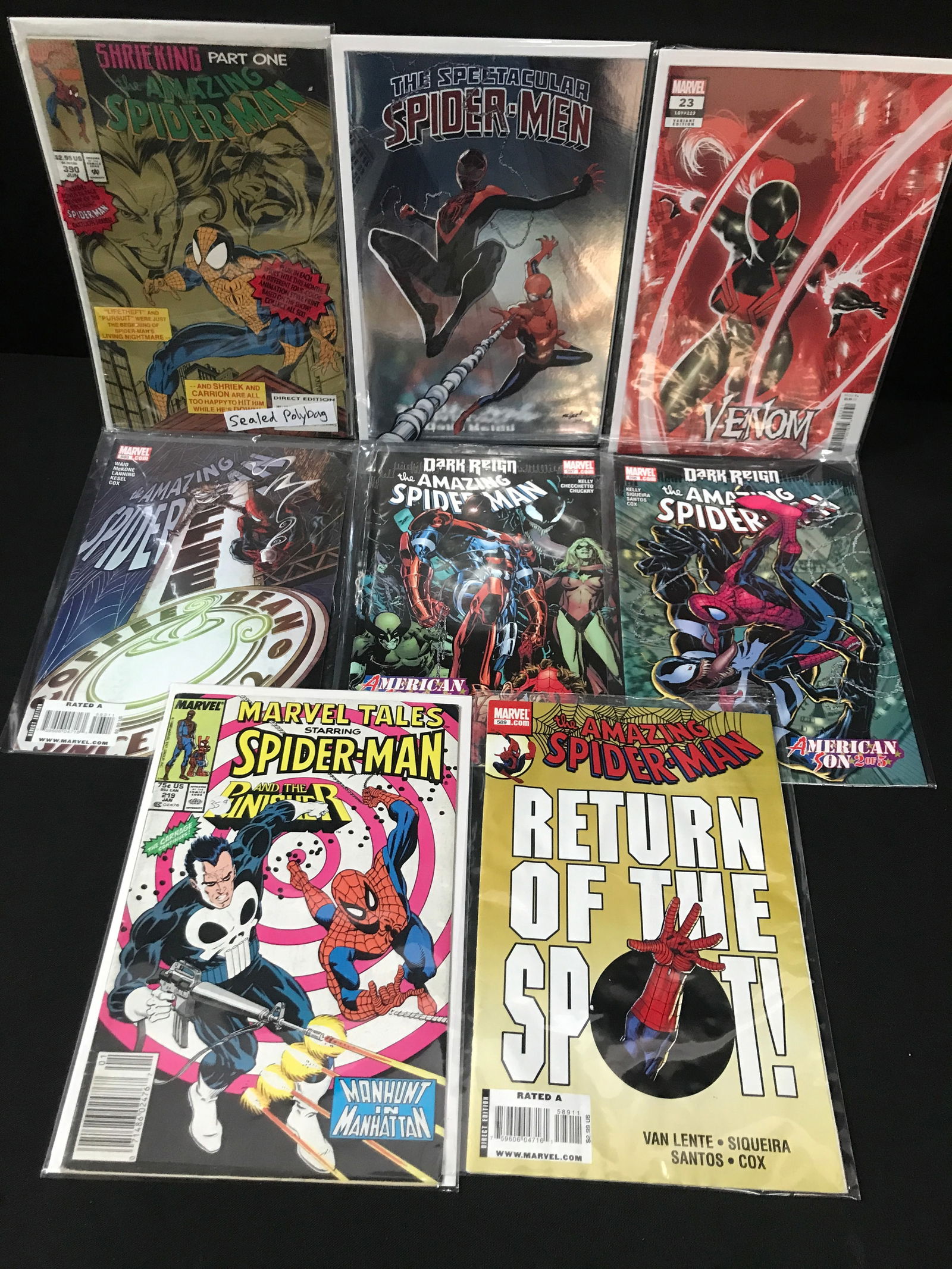 MARVEL COMICS SPIDER-MAN COMIC BOOK LOT (1 of 1)