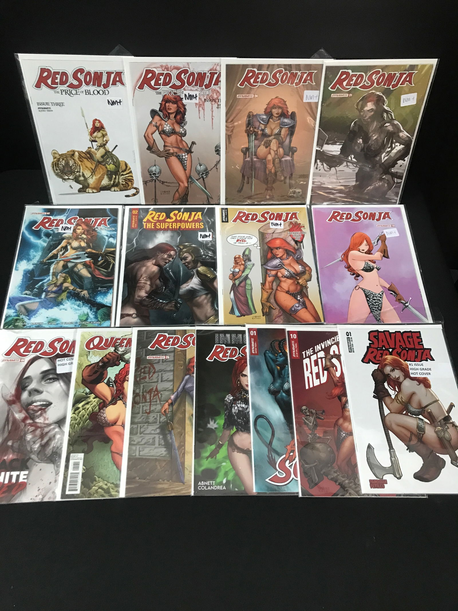 RED SONJA COMIC BOOK LOT (1 of 1)