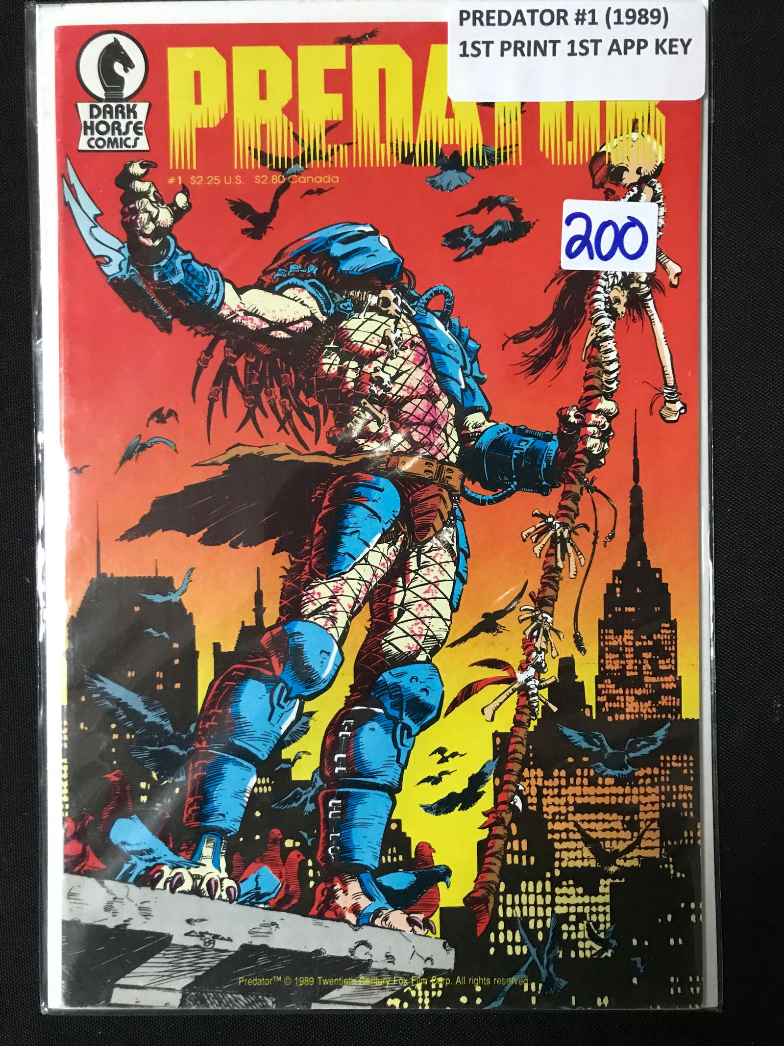 PREDATOR #1 (1989) 1ST PRINT - DARK HORSE COMICS (1 of 1)