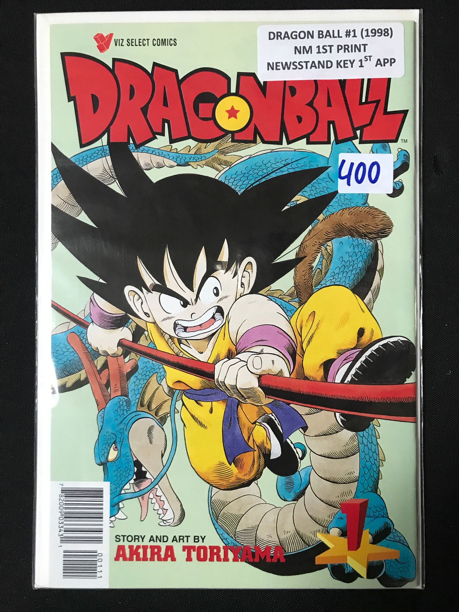 DRAGON BALL #1 (1998) 1ST PRINT NEWSSTAND KEY 1ST APP: Prices are in Canadian dollars