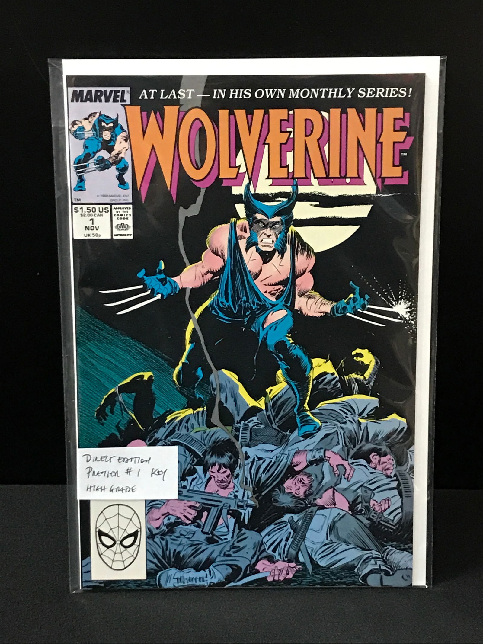 WOLVERINE #1 DIRECT EDITION - MARVEL COMICS (1 of 1)