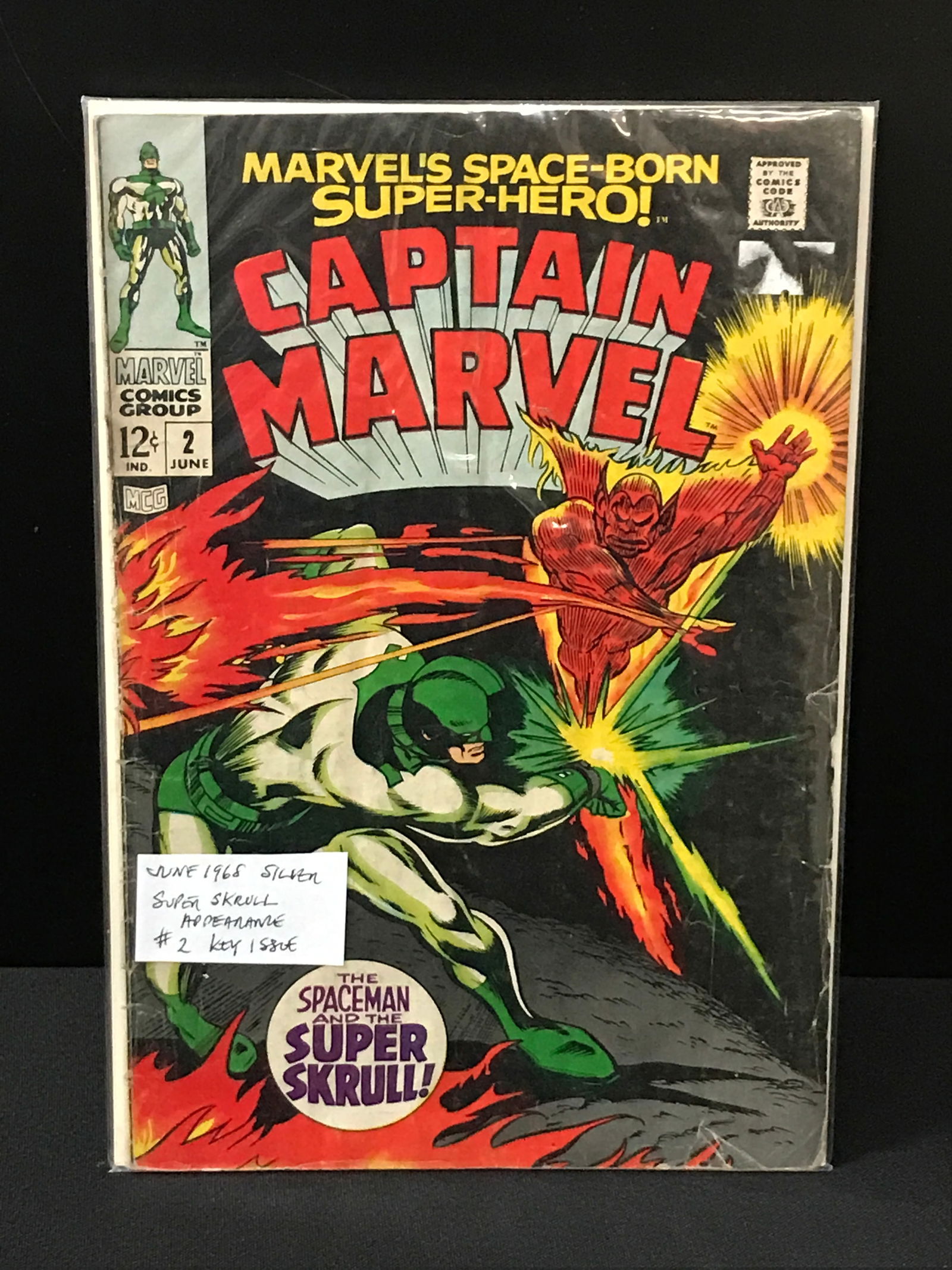 CAPTAIN MARVEL #2 (1965) - MARVEL COMICS (1 of 1)