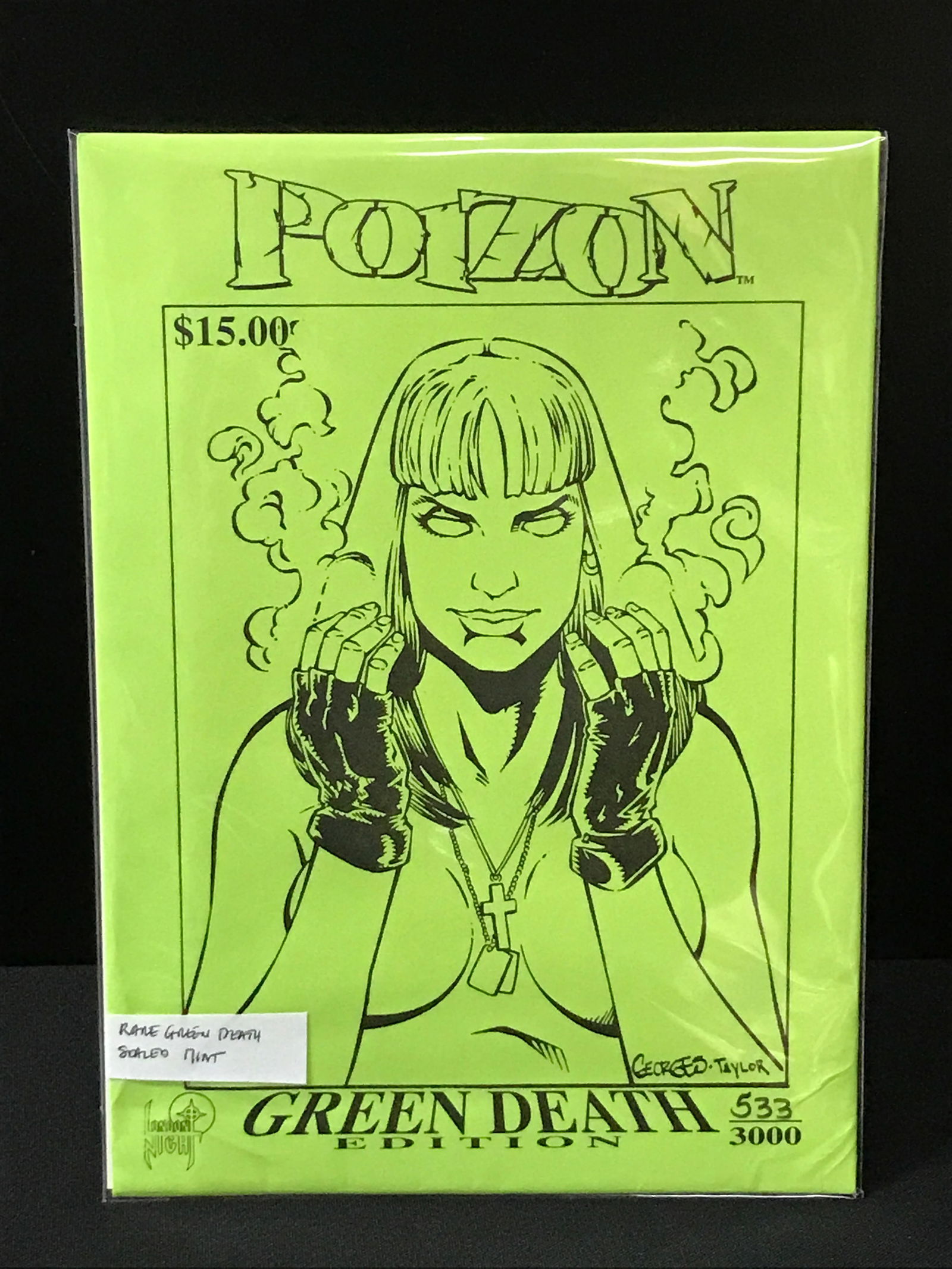 POIZON GREEN DEATH EDITION 55/3000 SEALED MINT: Prices are in Canadian dollars