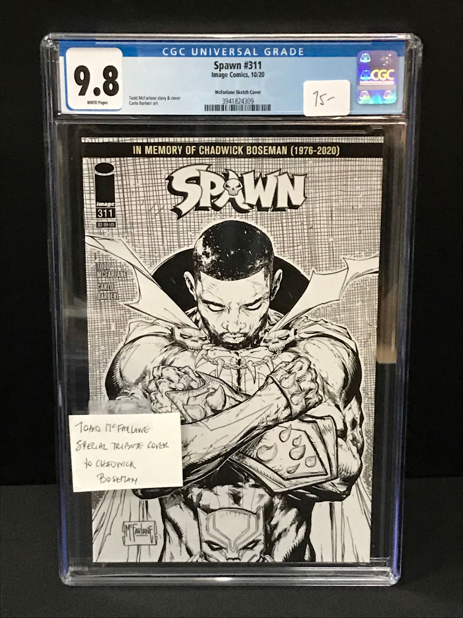 SPAWN #311 BY IMAGE COMICS - CGC GRADE 9.8 (1 of 1)