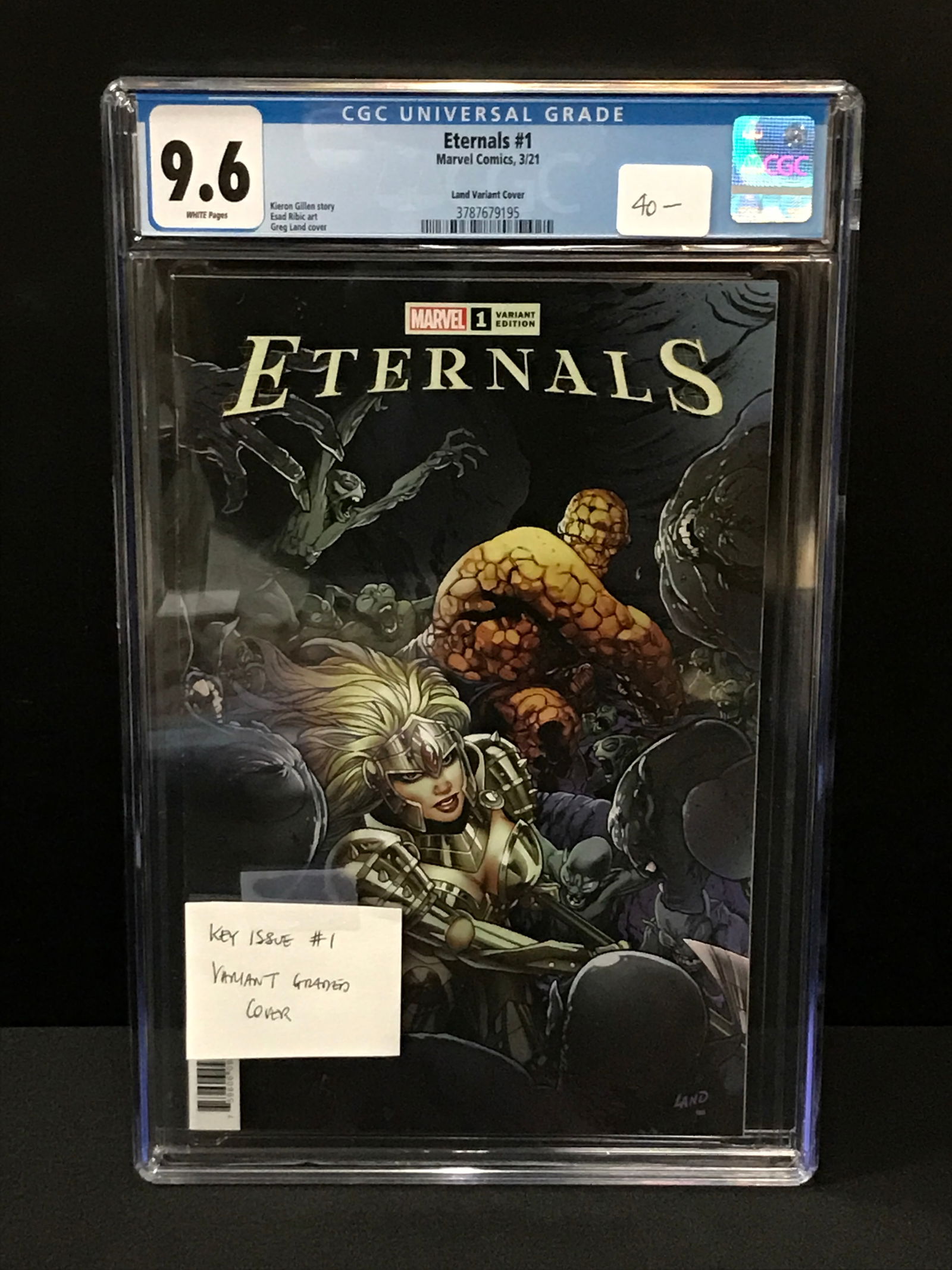 ETERNALS #1 BY MARVEL COMICS - CGC GRADE 9.6: Prices are in Canadian dollars