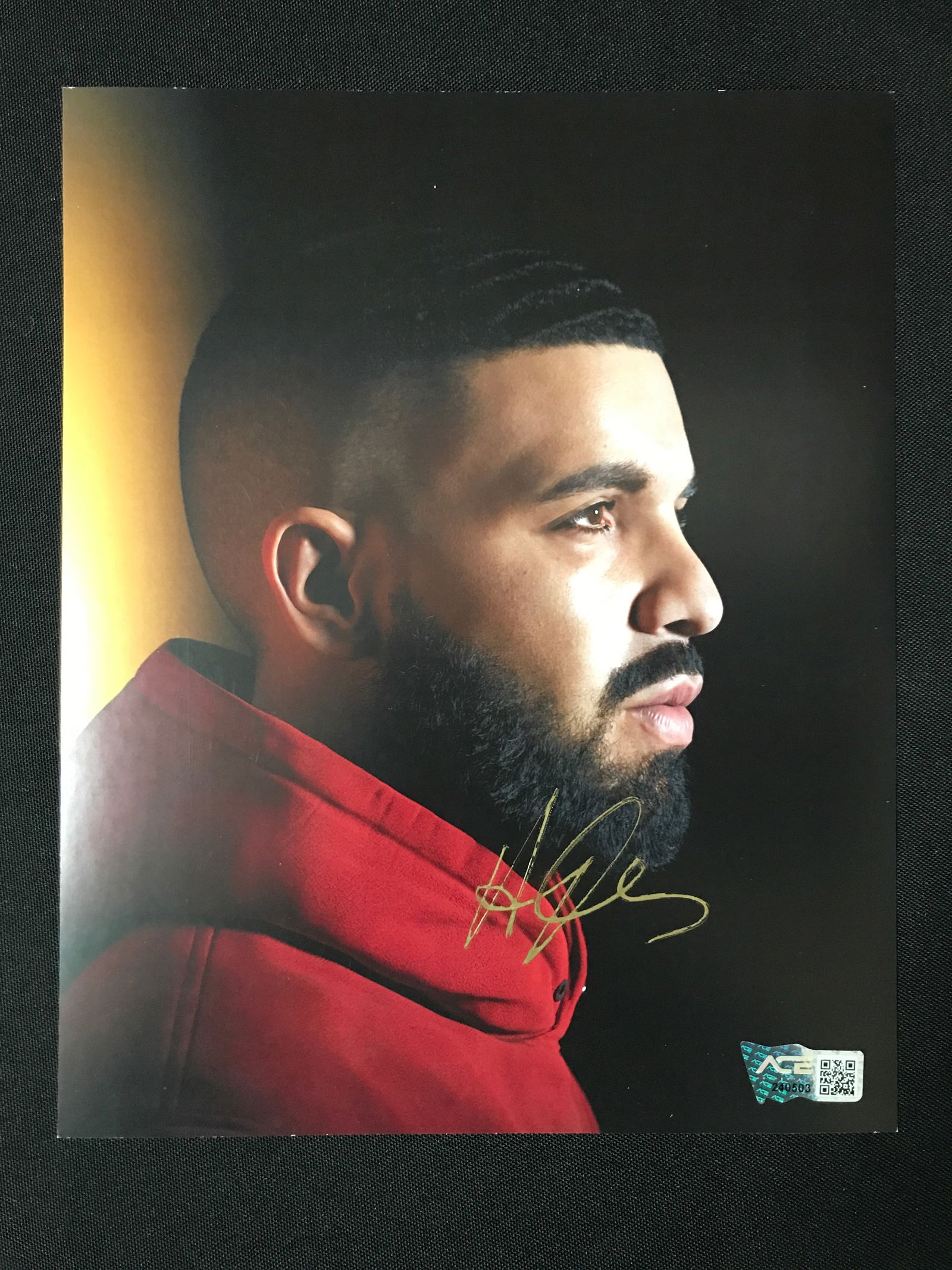DRAKE SIGNED 8X10 - ACE COA (1 of 1)
