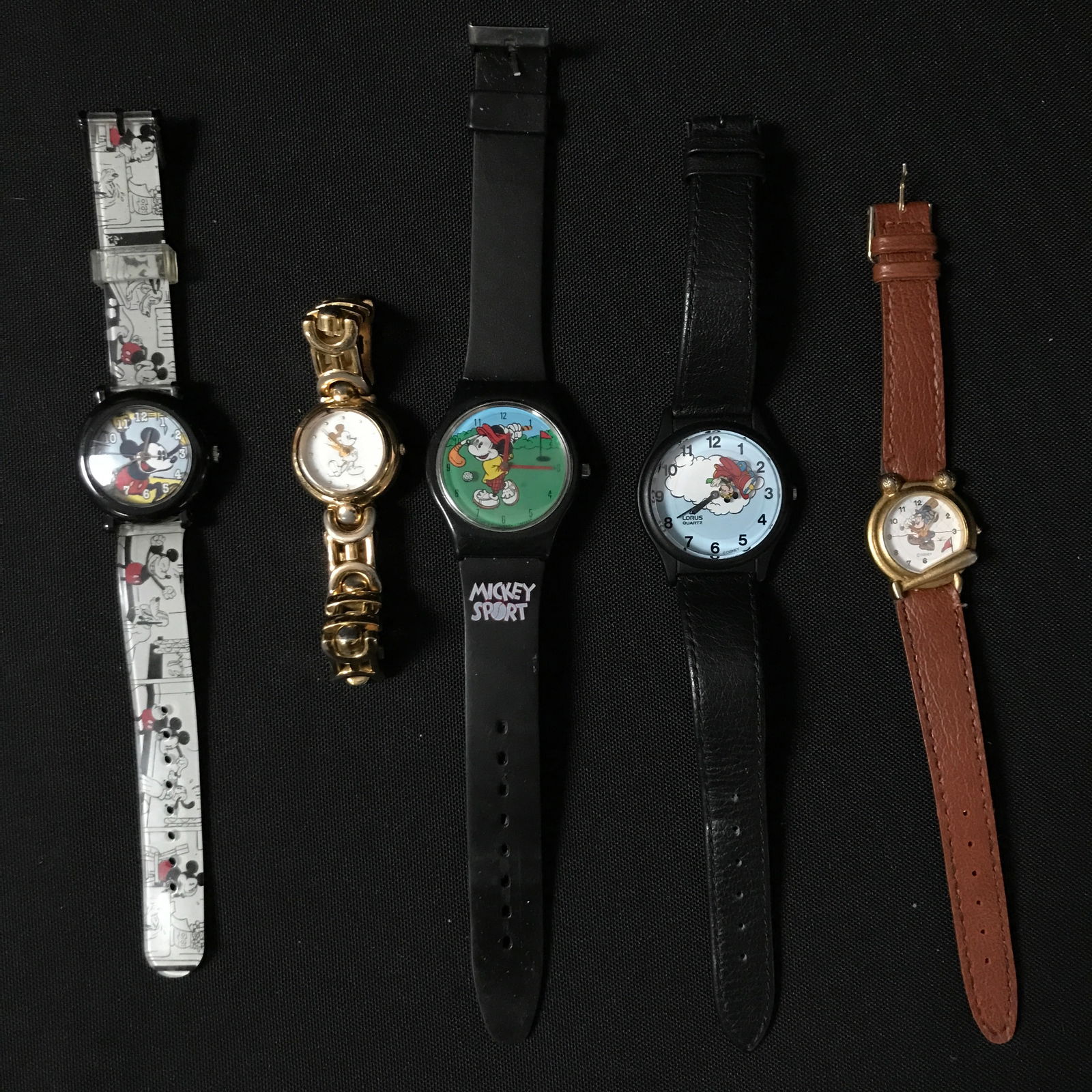 VINTAGE DISNEY WATCH LOT (1 of 1)