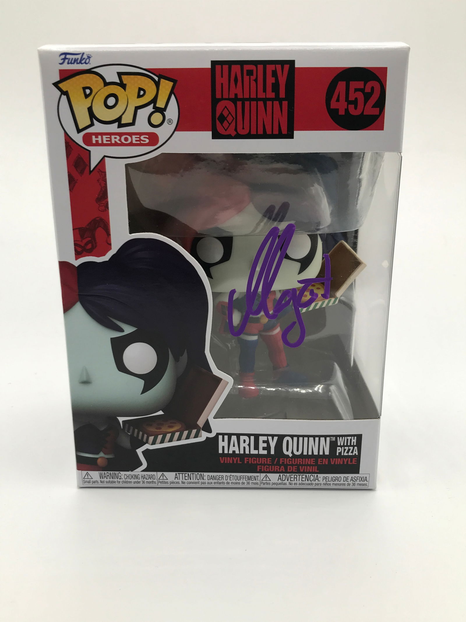 MARGOT ROBBIE SIGNED HARLEY QUINN FUNKO POP - KB COA (1 of 2)