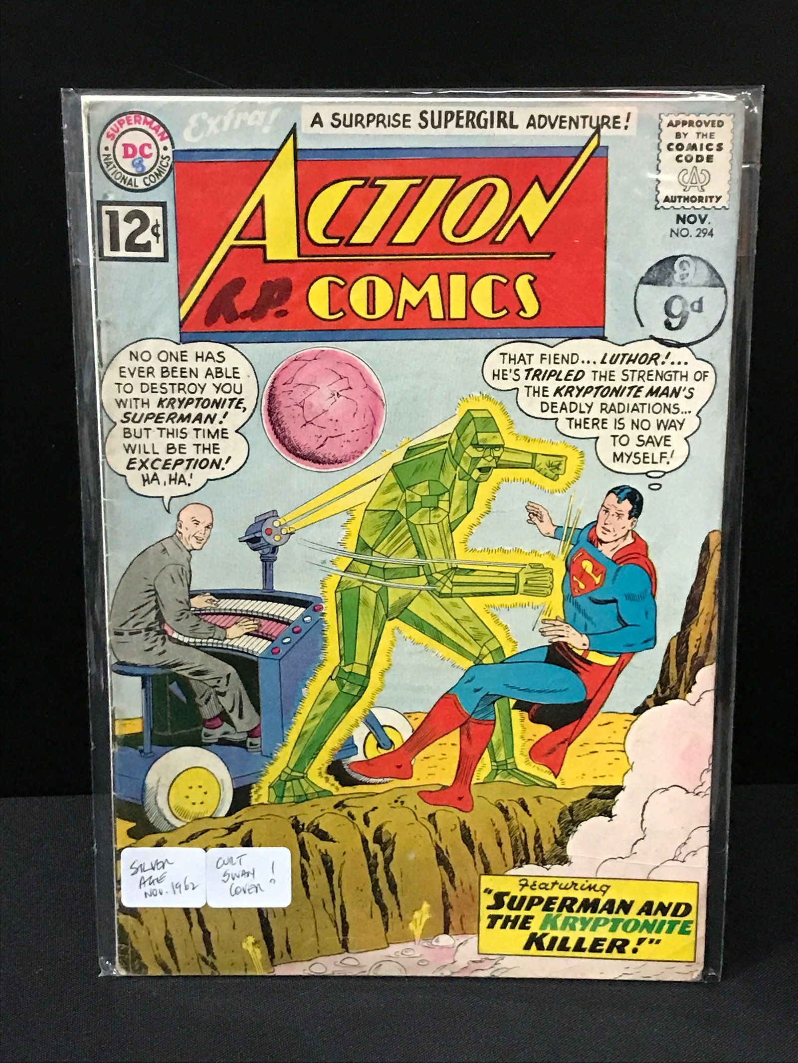 ACTION COMICS #294 (1962) - DC COMICS (1 of 1)