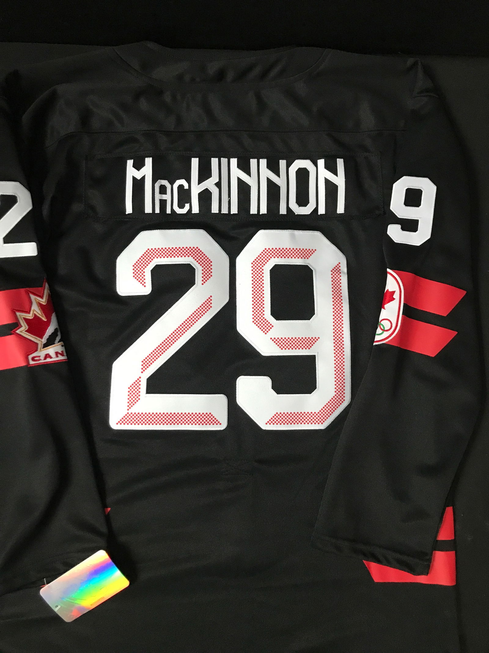 NATHAN MACKINNON 2026 TEAM CANADA OLYMPIC CUSTOM HOCKEY JERSEY (1 of 2)