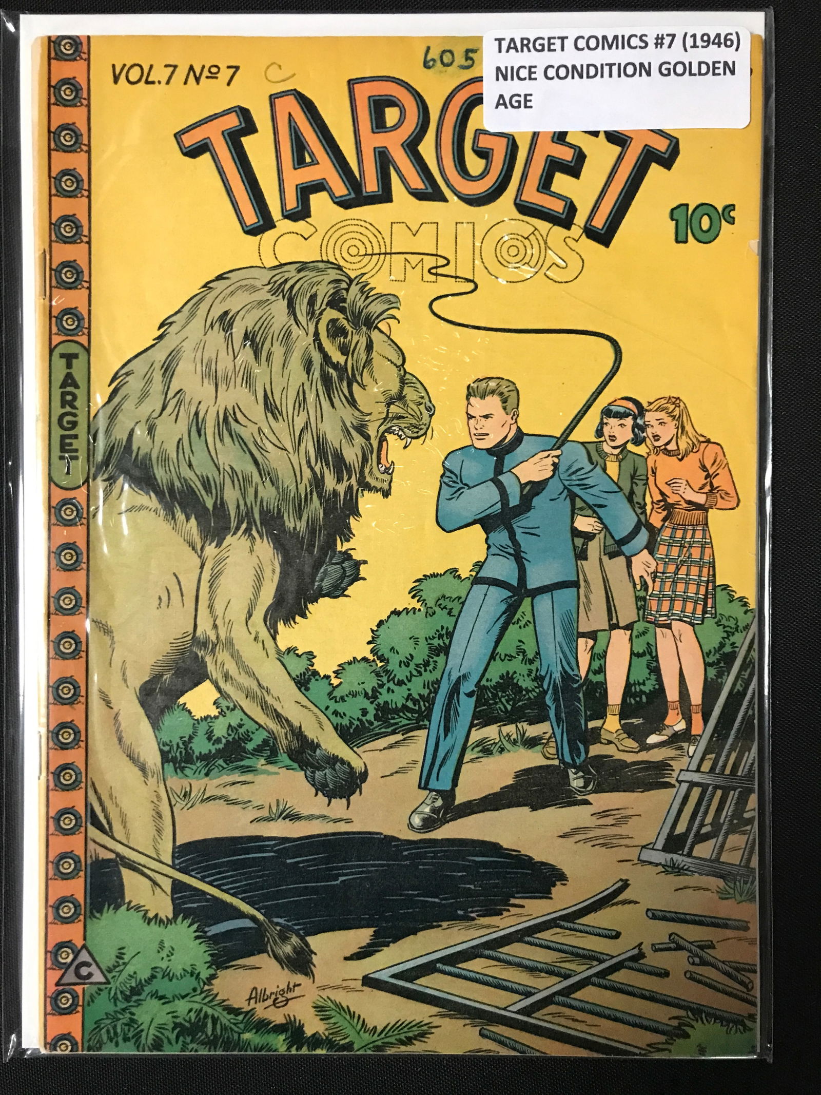 TARGET COMICS #7 (1946) NICE CONDITION GOLDEN AGE (1 of 1)