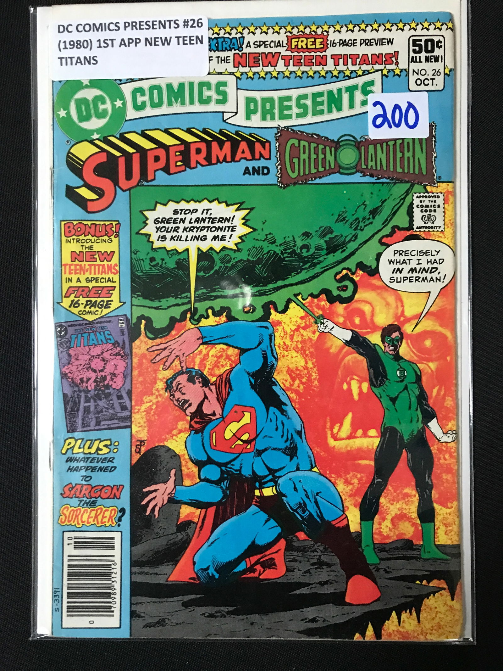 DC COMICS PRESENTS #26 (1980) 1ST APP NEW TEEN TITANS - DC COMICS (1 of 1)