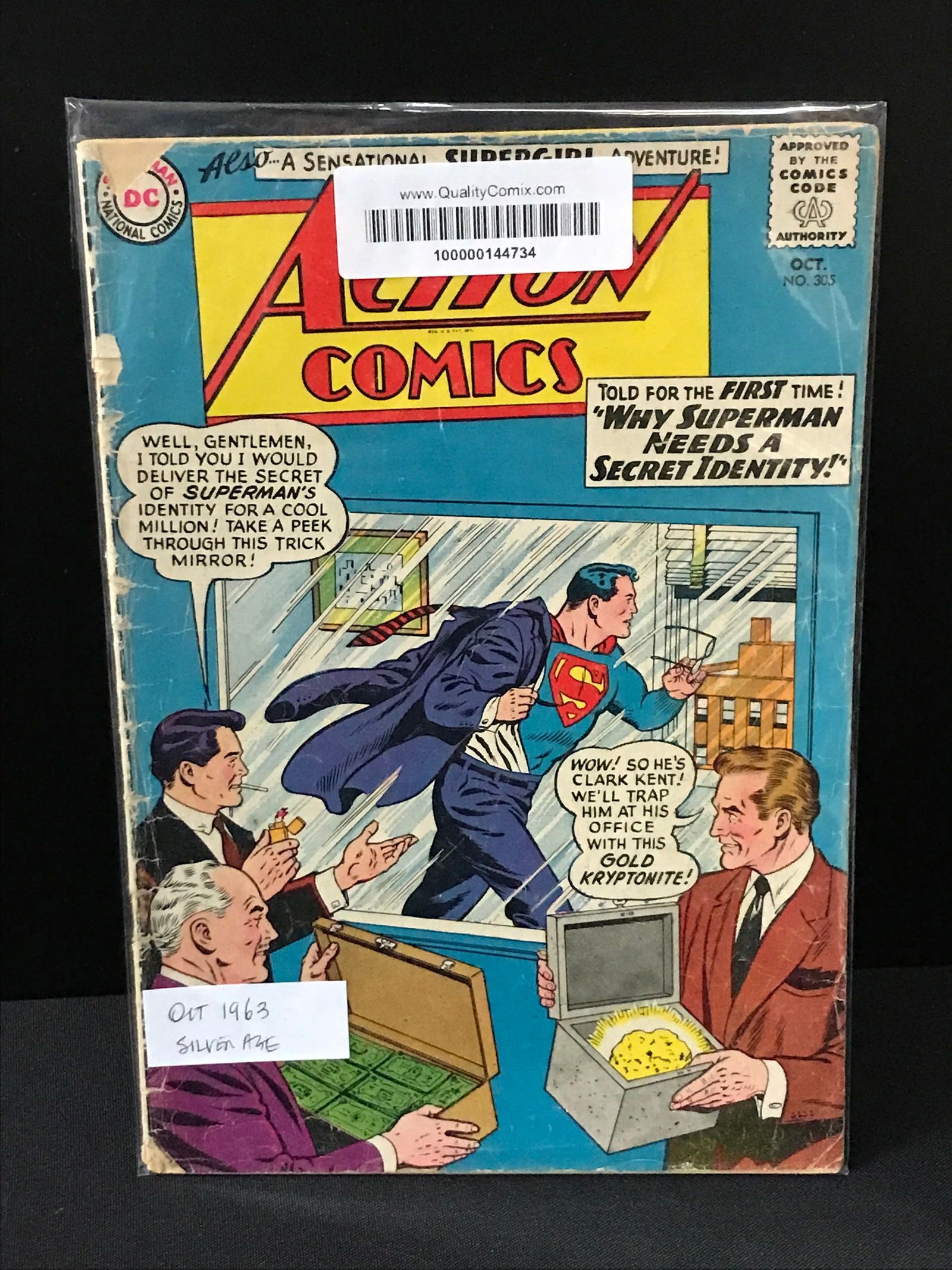 ACTION COMICS #305 (1963) - DC COMICS (1 of 1)