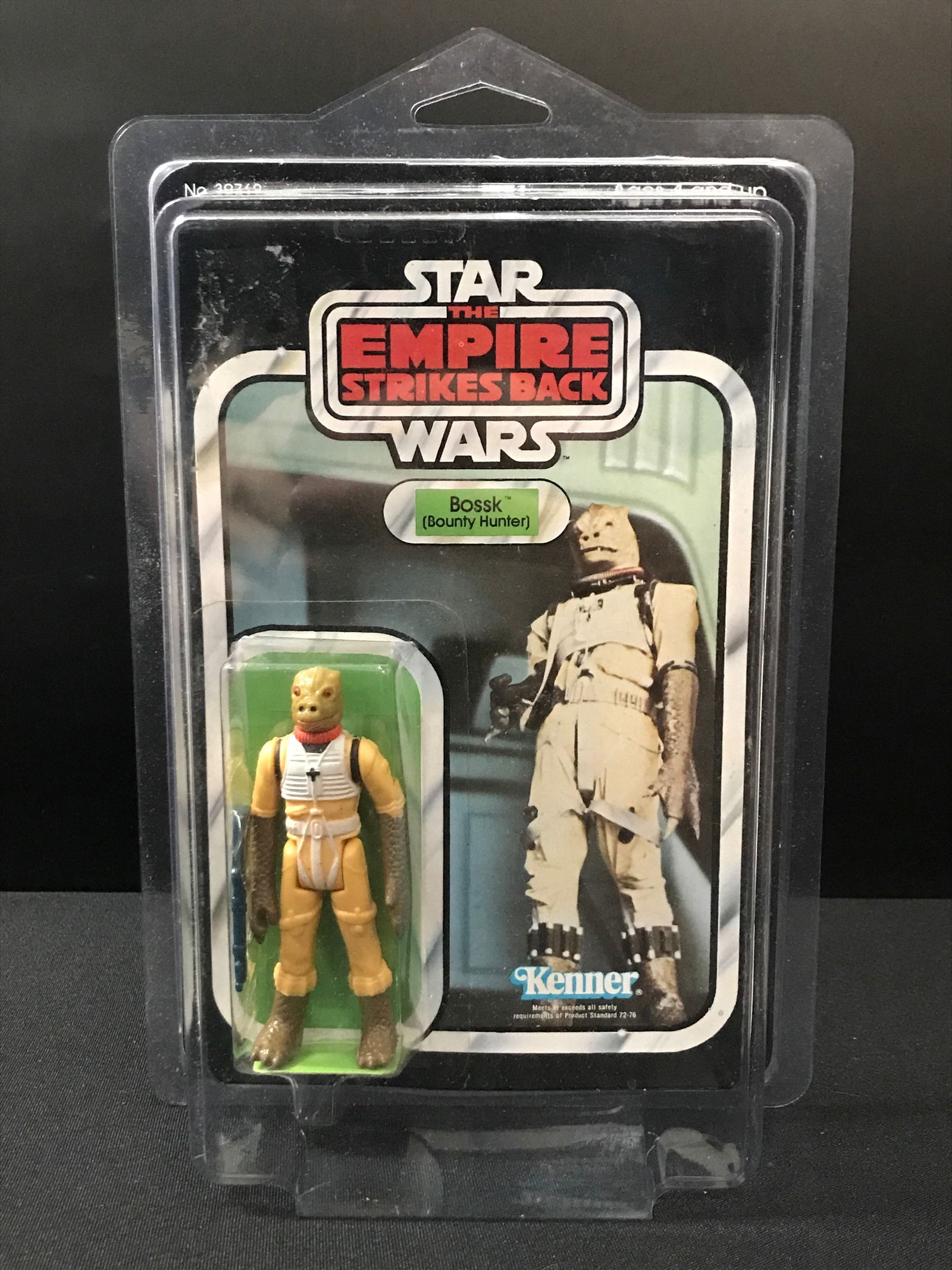 KENNER STAR WARS THE EMPIRE STRIKES BACK BOSSK ACTION FIGURE IN ORIGINAL PACKAGING (1 of 2)