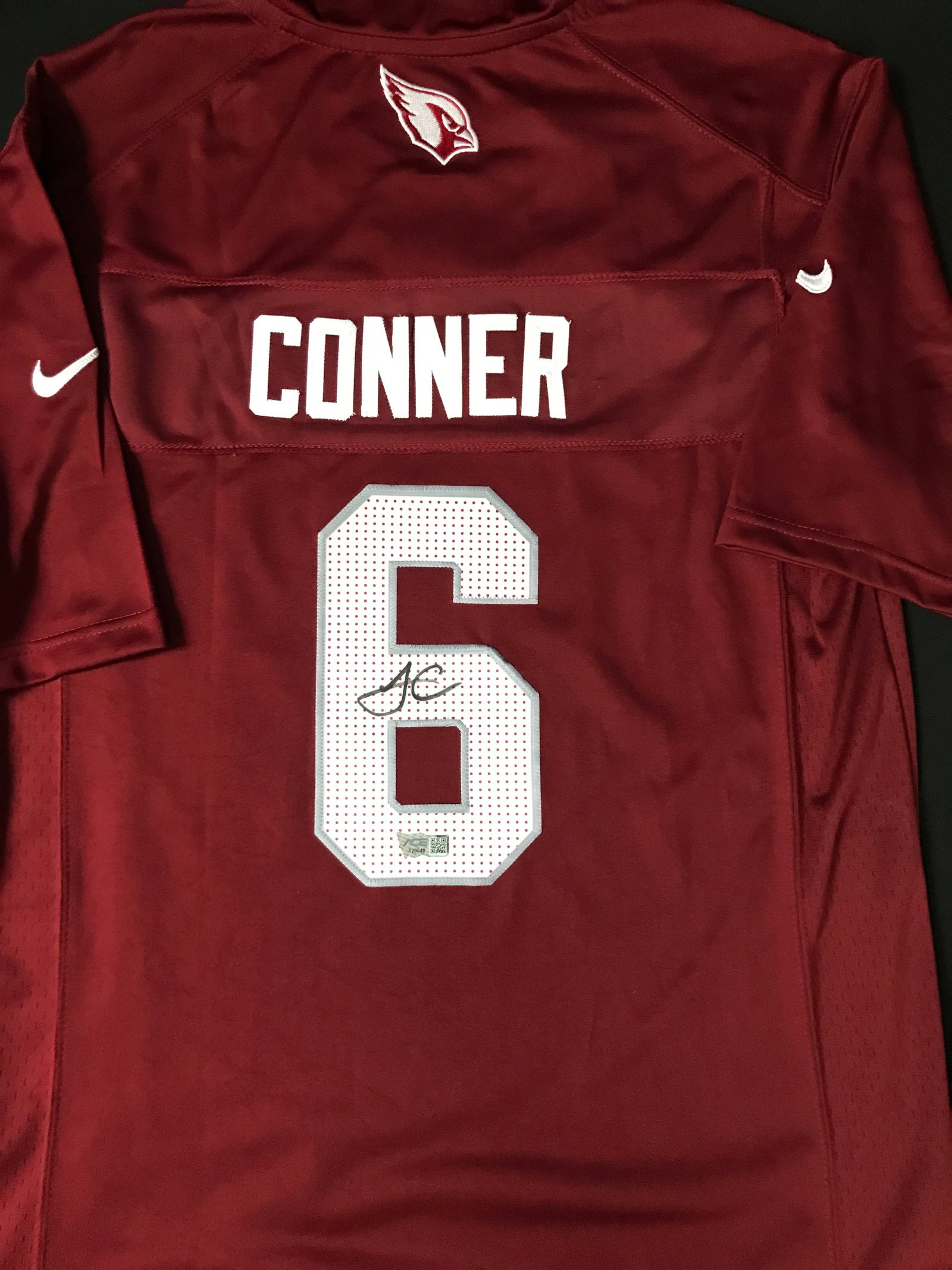 JAMES CONNER SIGNED ARIZONA CARDINALS CUSTOM JERSEY - ACE COA: Prices are in Canadian dollars