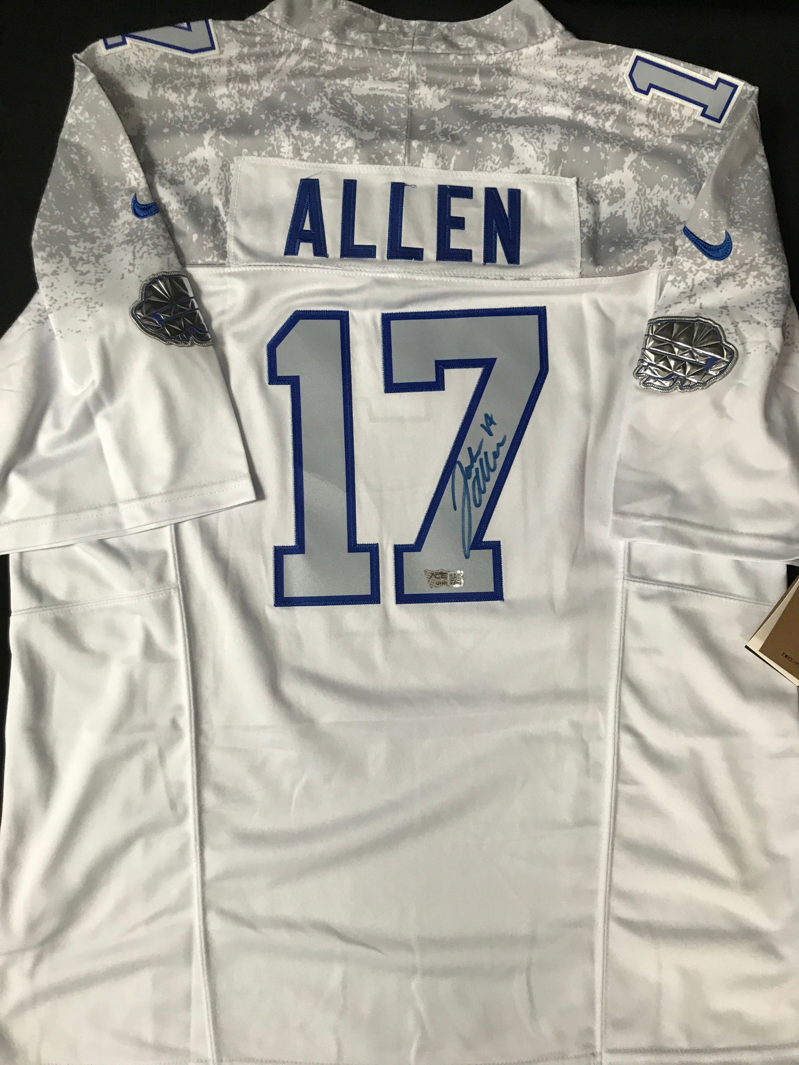 JOSH ALLEN SIGNED BUFFALO BILLS CUSTOM JERSEY - ACE COA: Prices are in Canadian dollars