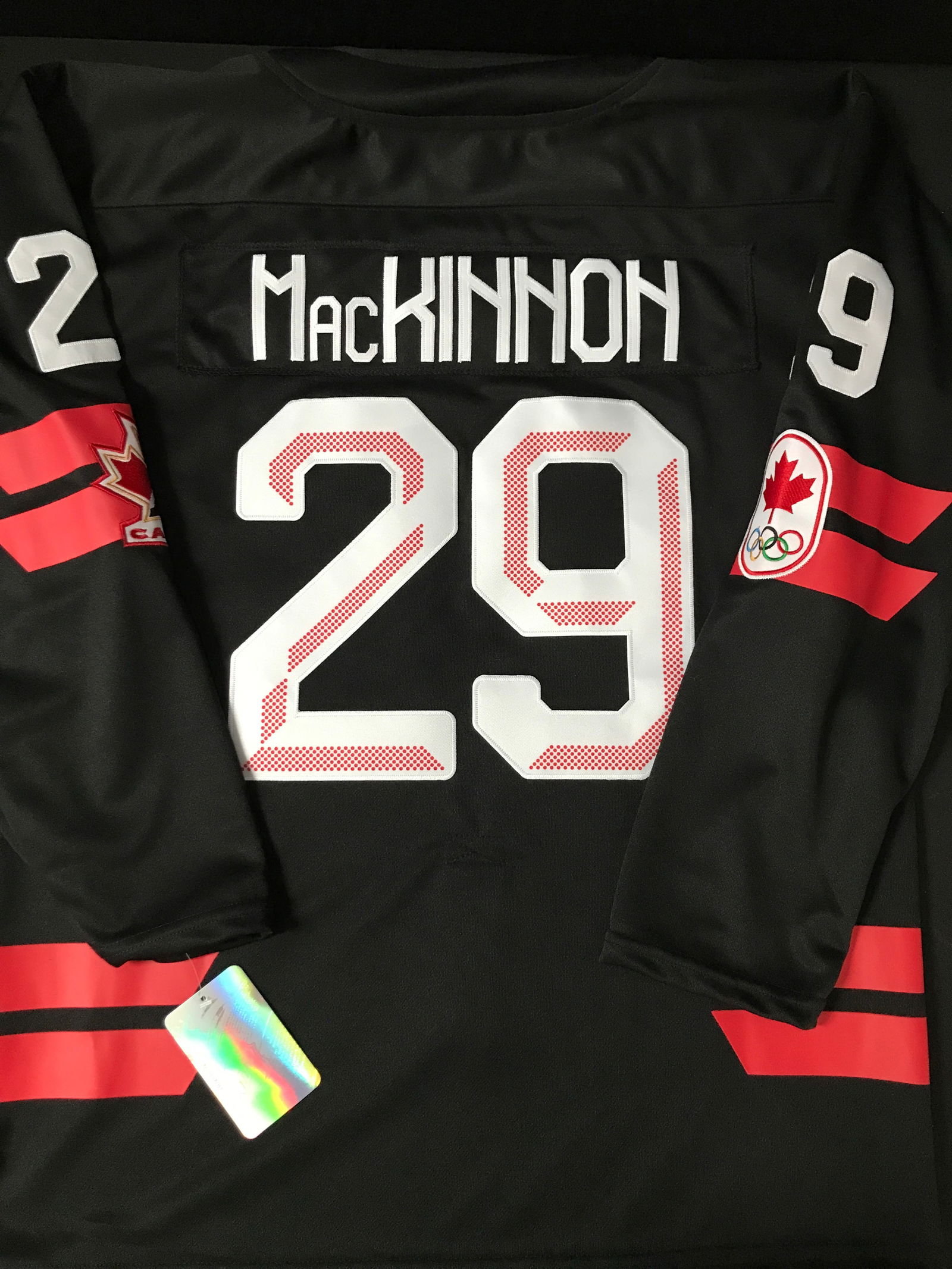 Nathan MacKinnon 2026 Team Canada CUSTOM JERSEY (1 of 1)