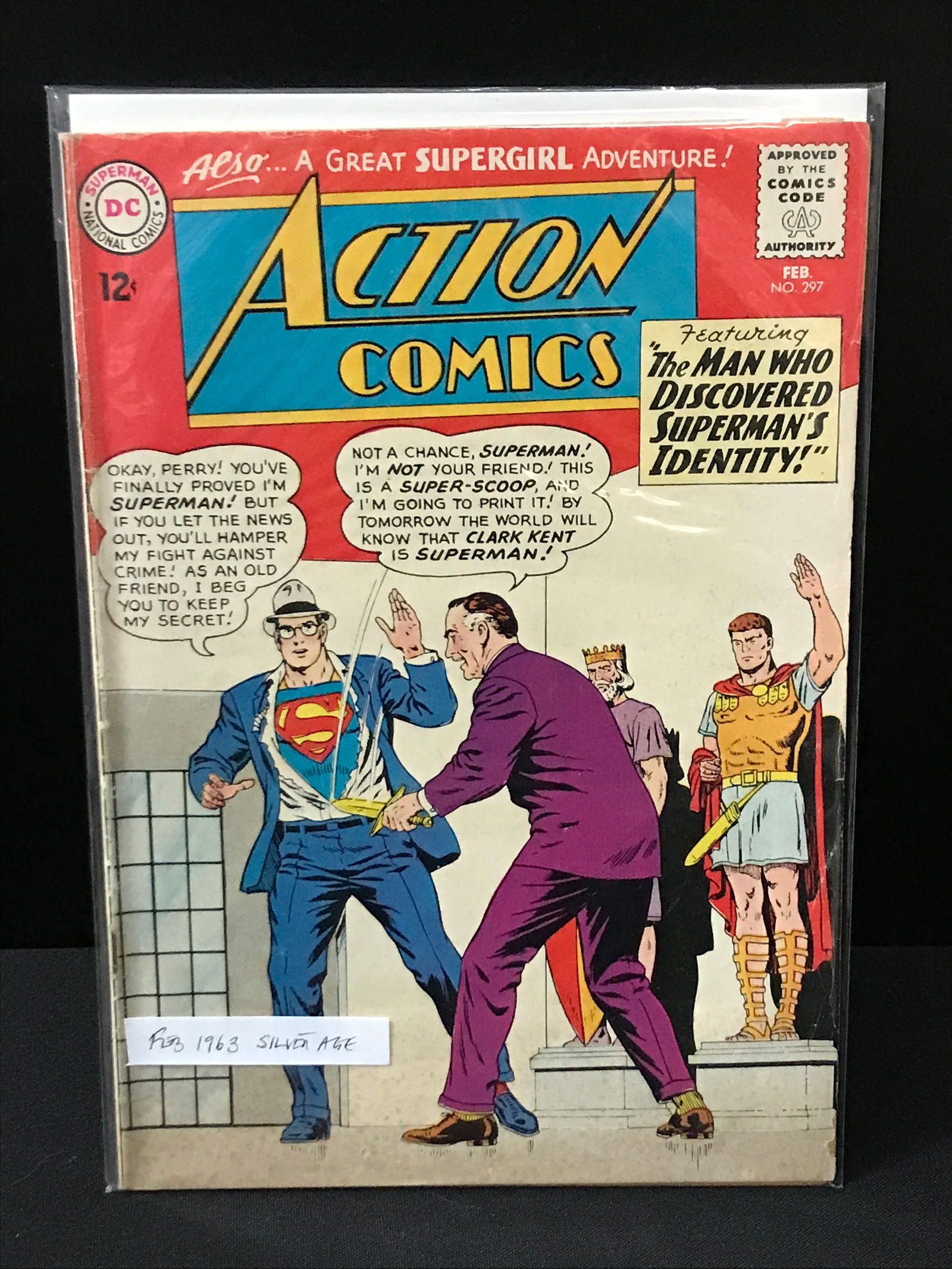 ACTION COMICS #297 (1963) - DC COMICS (1 of 1)
