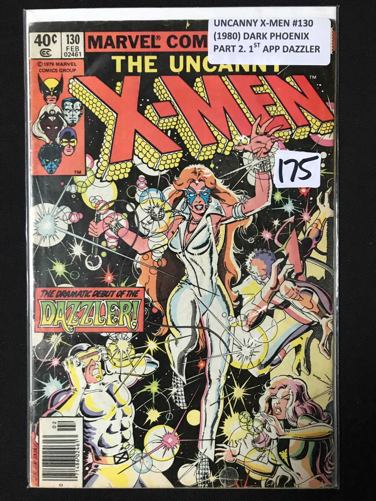 UNCANNY X-MEN #130 (1980) DARK PHOENIX PART 2 1ST APP DAZZLER - MARVEL COMICS (1 of 1)