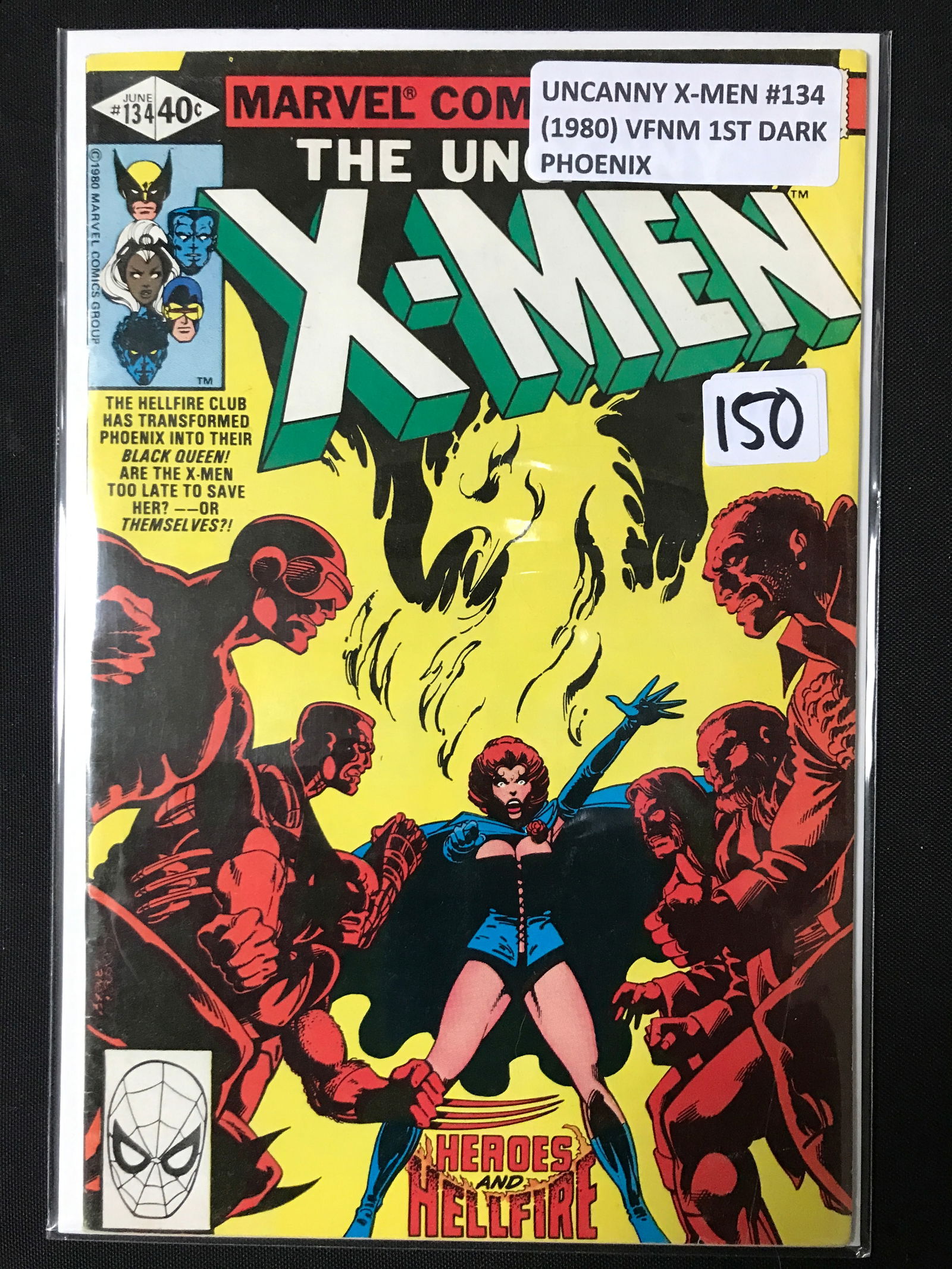UNCANNY X-MEN #134 (1980) 1ST DARK PHOENIX - MARVEL COMICS (1 of 1)