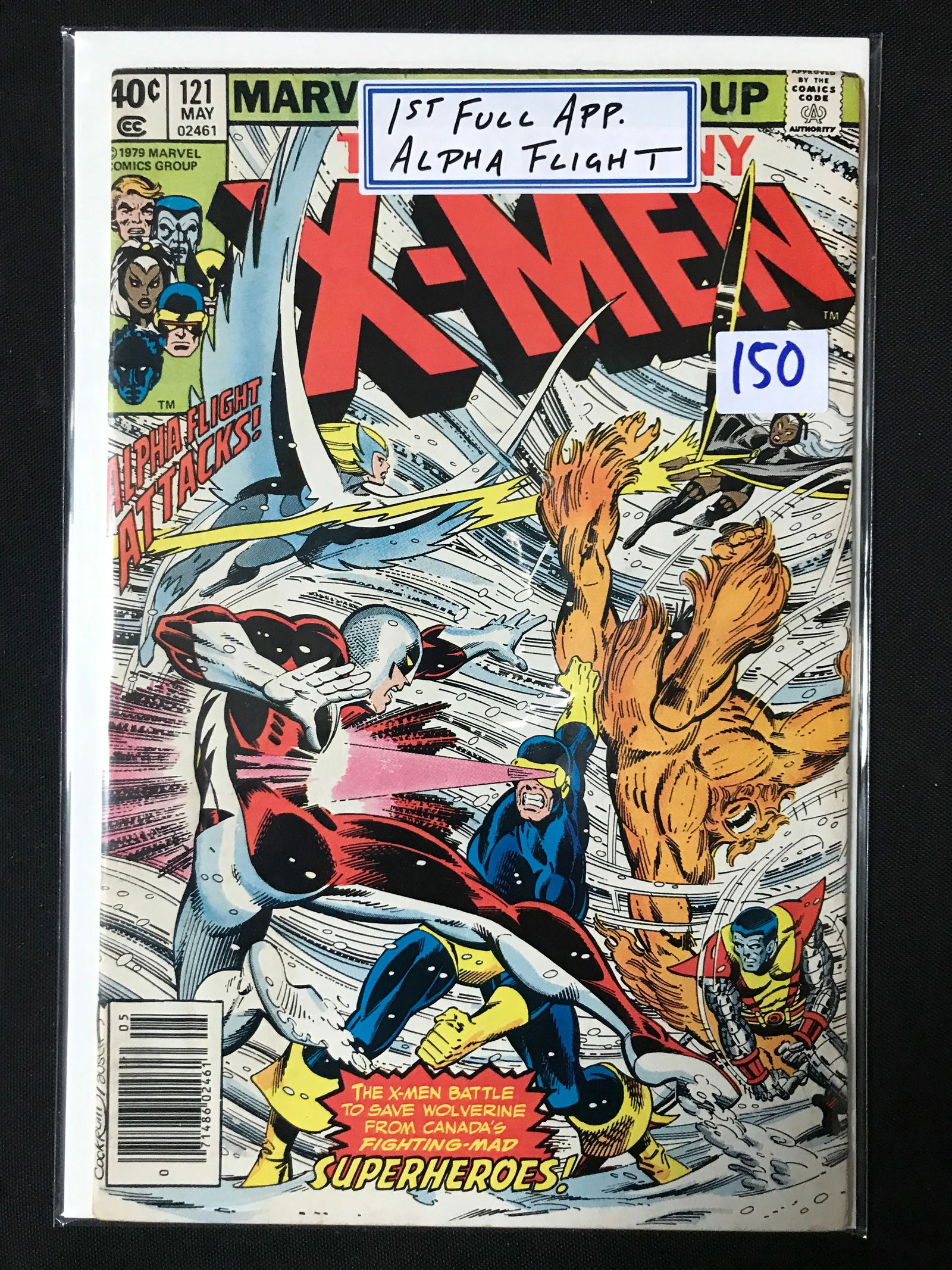 THE UNCANNY X-MEN #121 1ST FULL APP ALPHA FLIGHT - MARVEL COMICS (1 of 1)