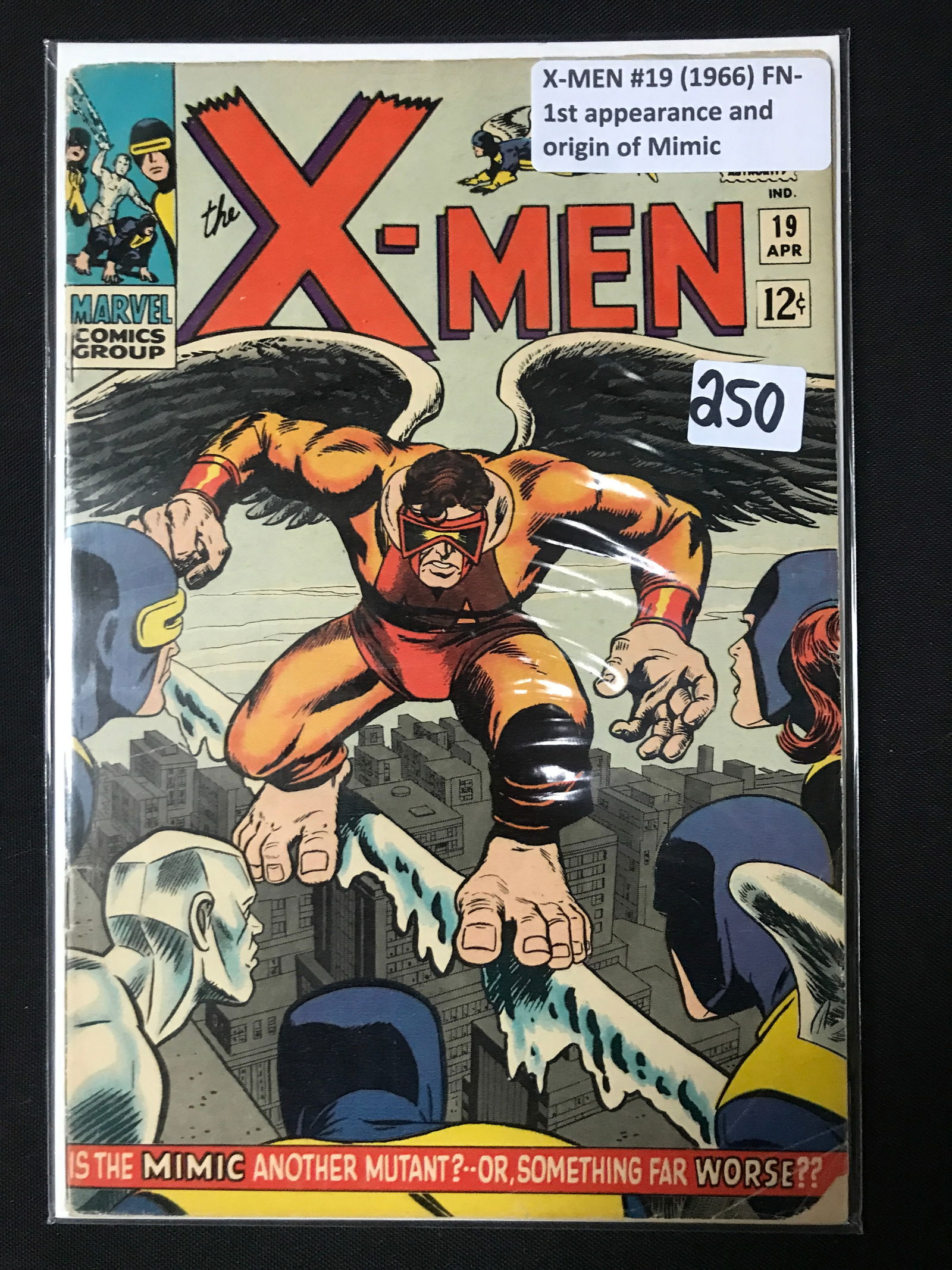 X-MEN #19 (1966) 1ST APPEARANCE AND ORIGIN OF MIMIC - MARVEL COMICS (1 of 1)