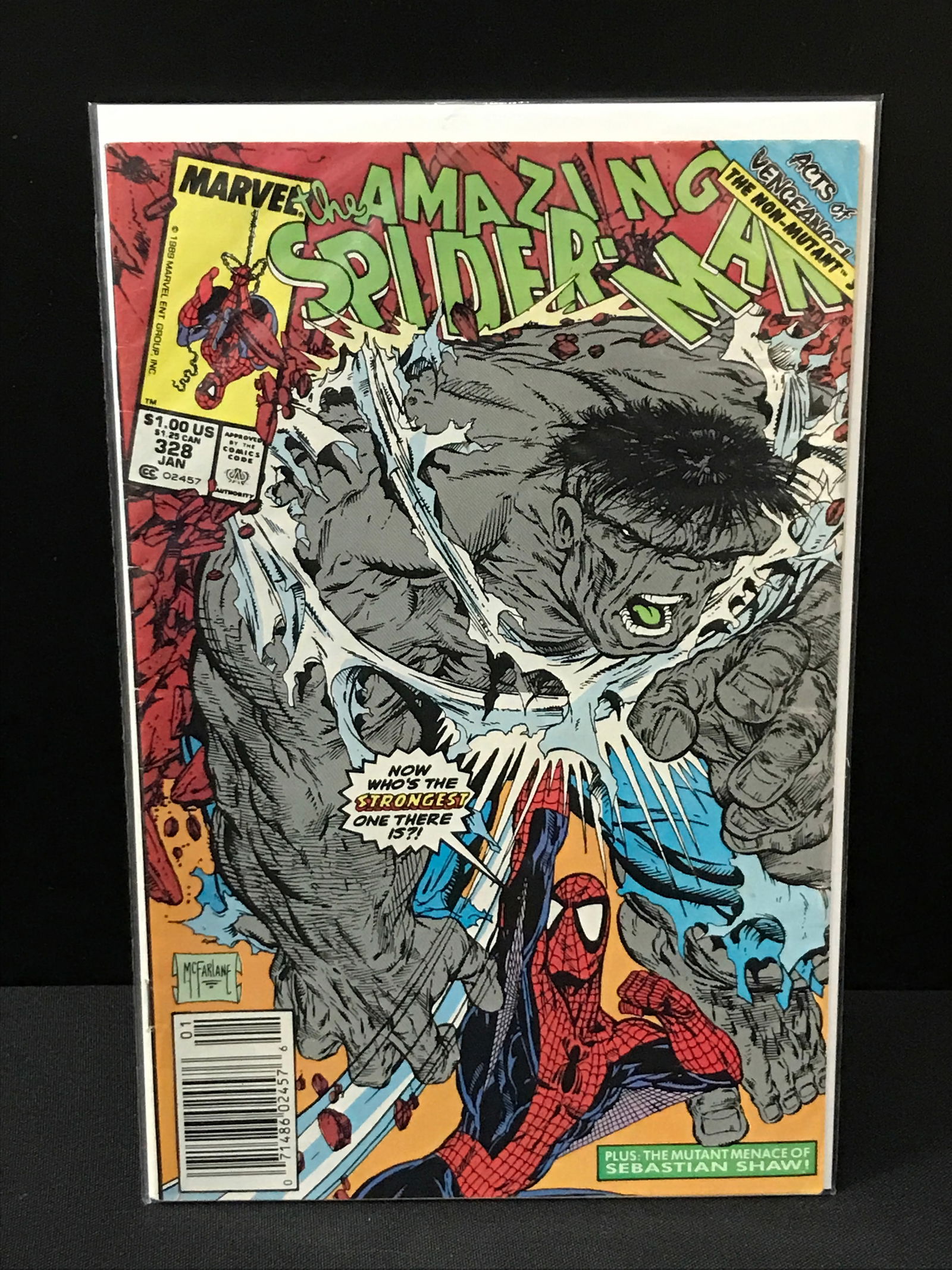 THE AMAZING SPIDERMAN #328 - MARVEL COMICS (1 of 1)