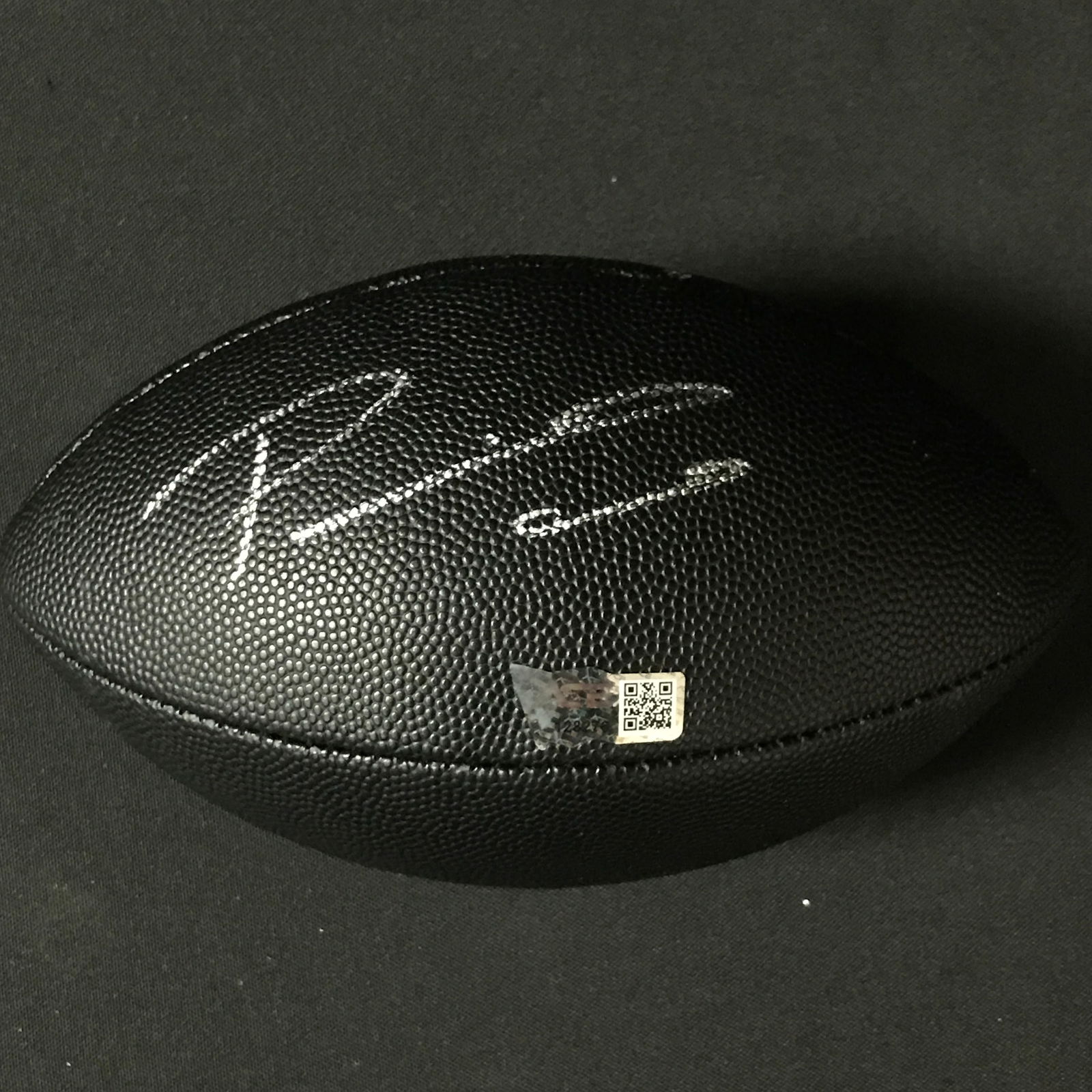 PATRICK MAHOMES SIGNED FOOTBALL (ACE COA) (1 of 2)