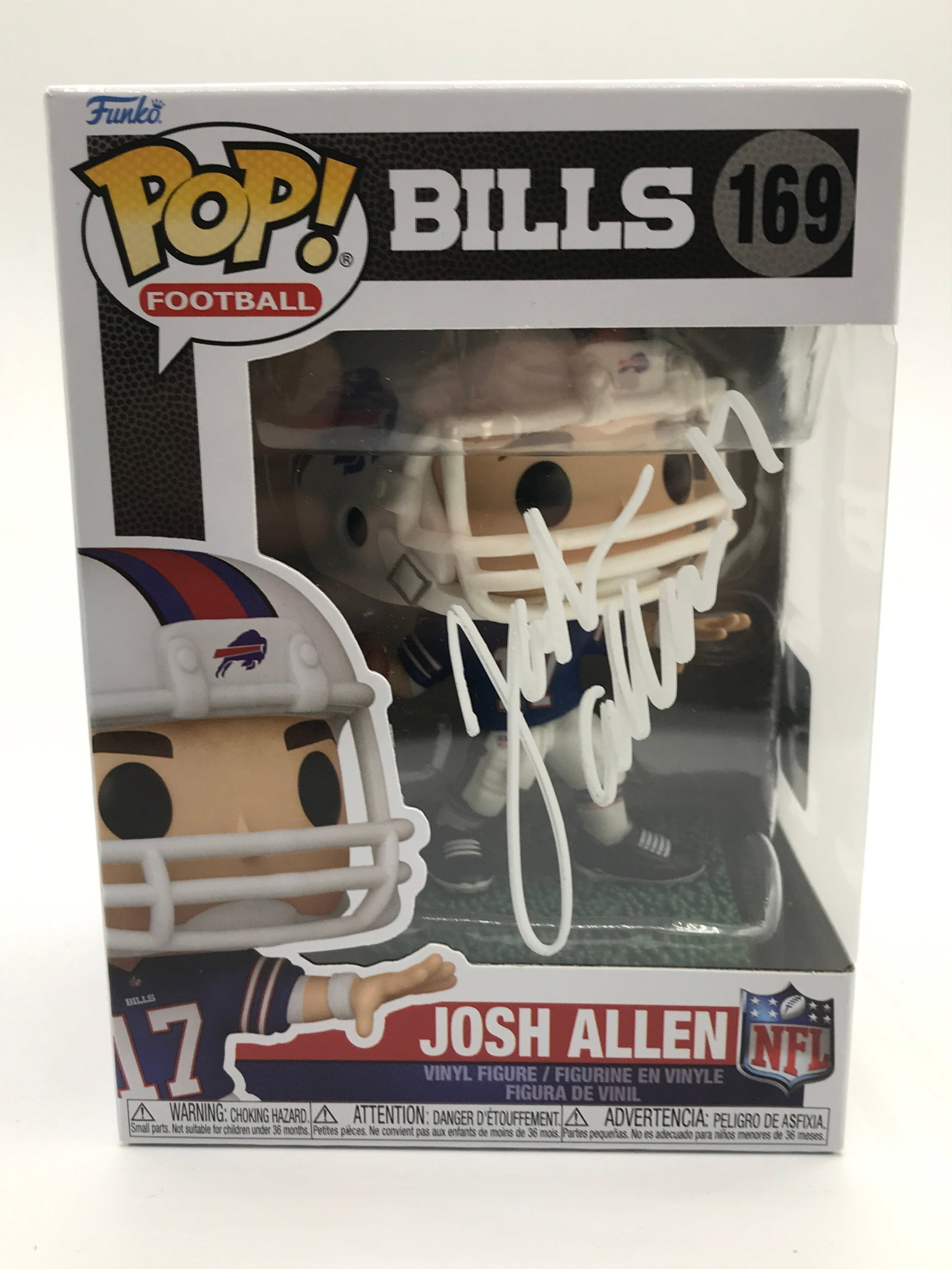 JOSH ALLEN SIGNED FUNKO POP - WITH COA: Prices are in Canadian dollars