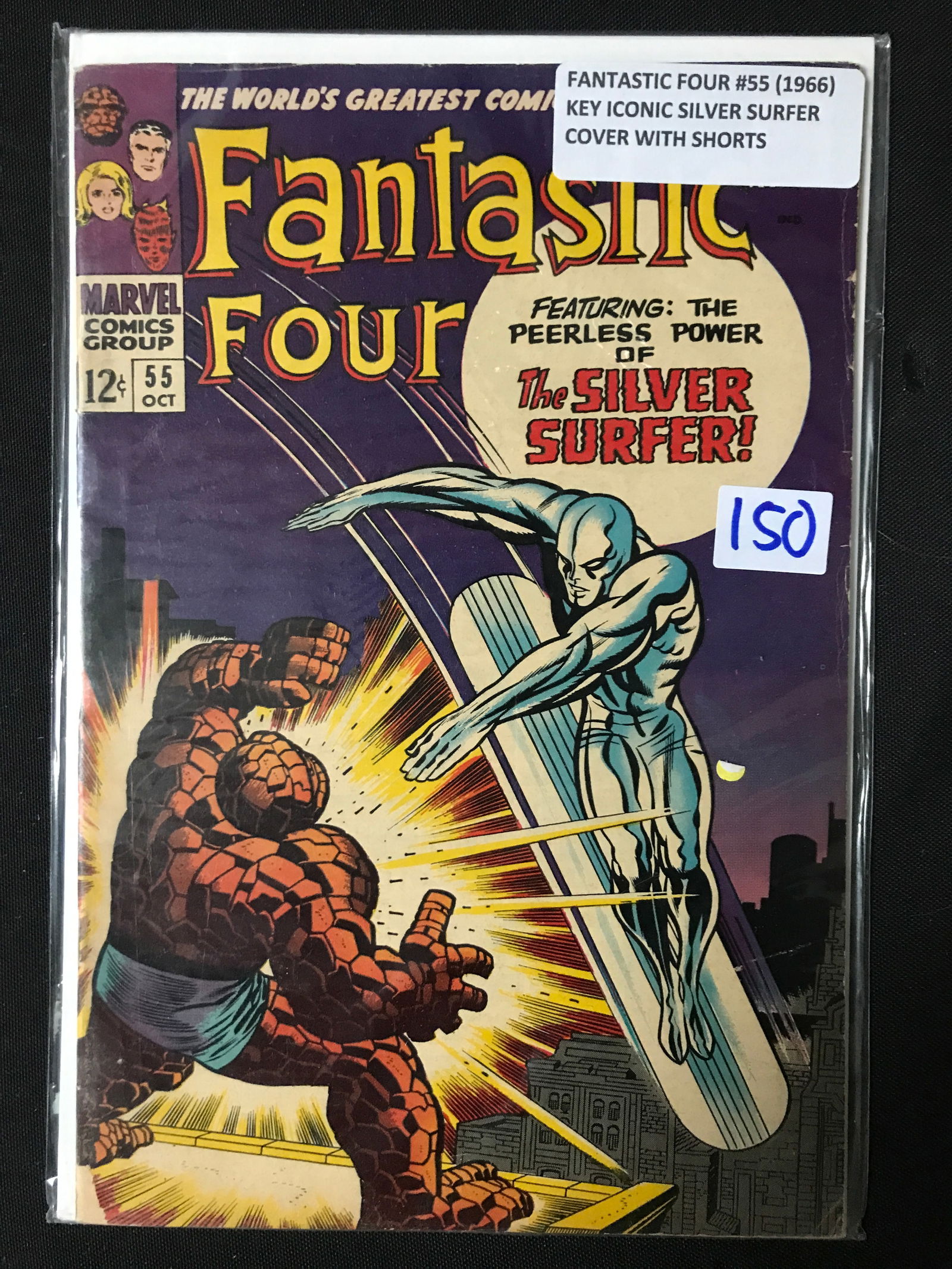 FANTASTIC FOUR #55 (1966) - MARVEL COMICS (1 of 1)