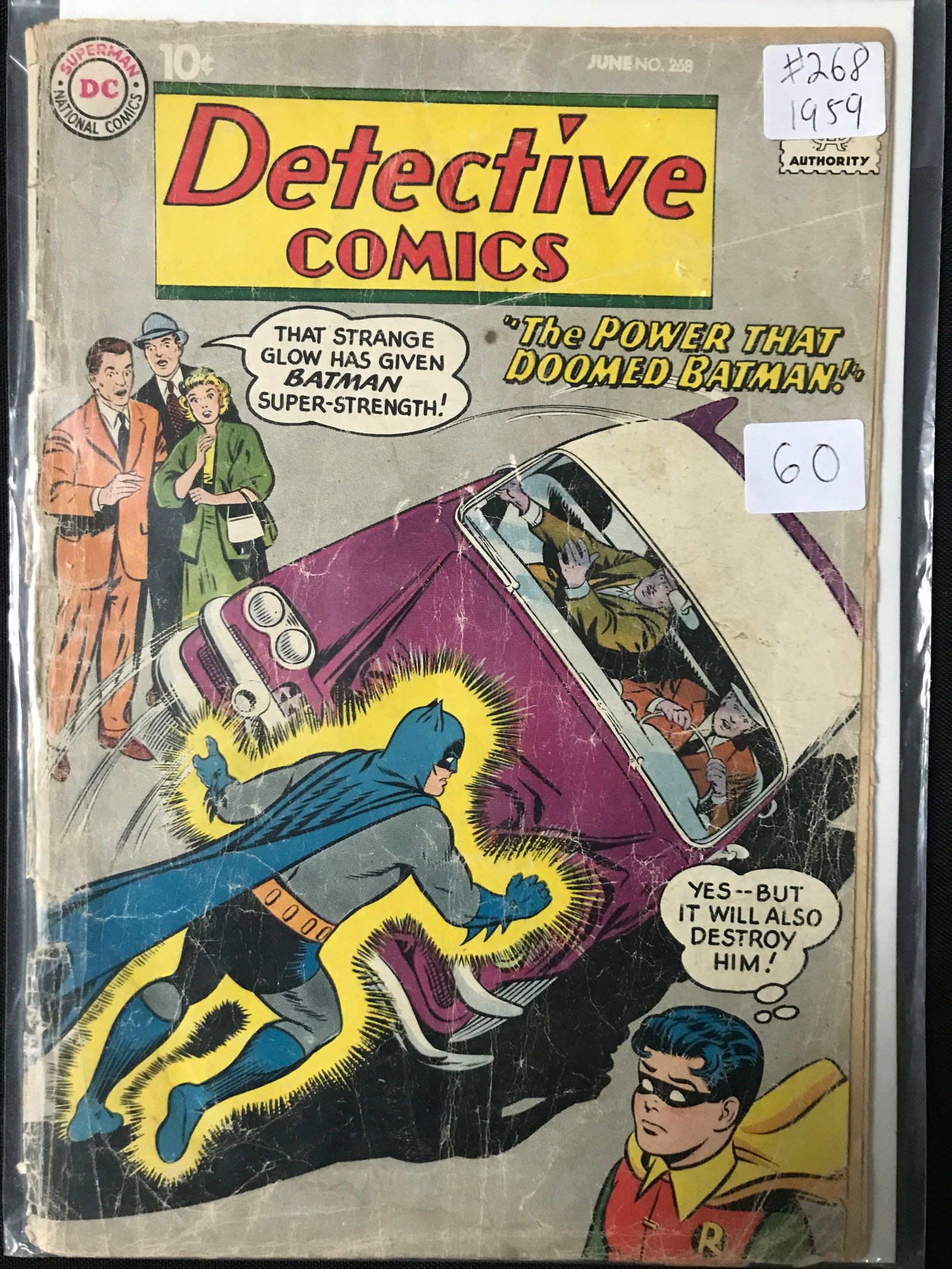 DETECTIVE COMICS #268 (1959) - DC COMICS (1 of 1)