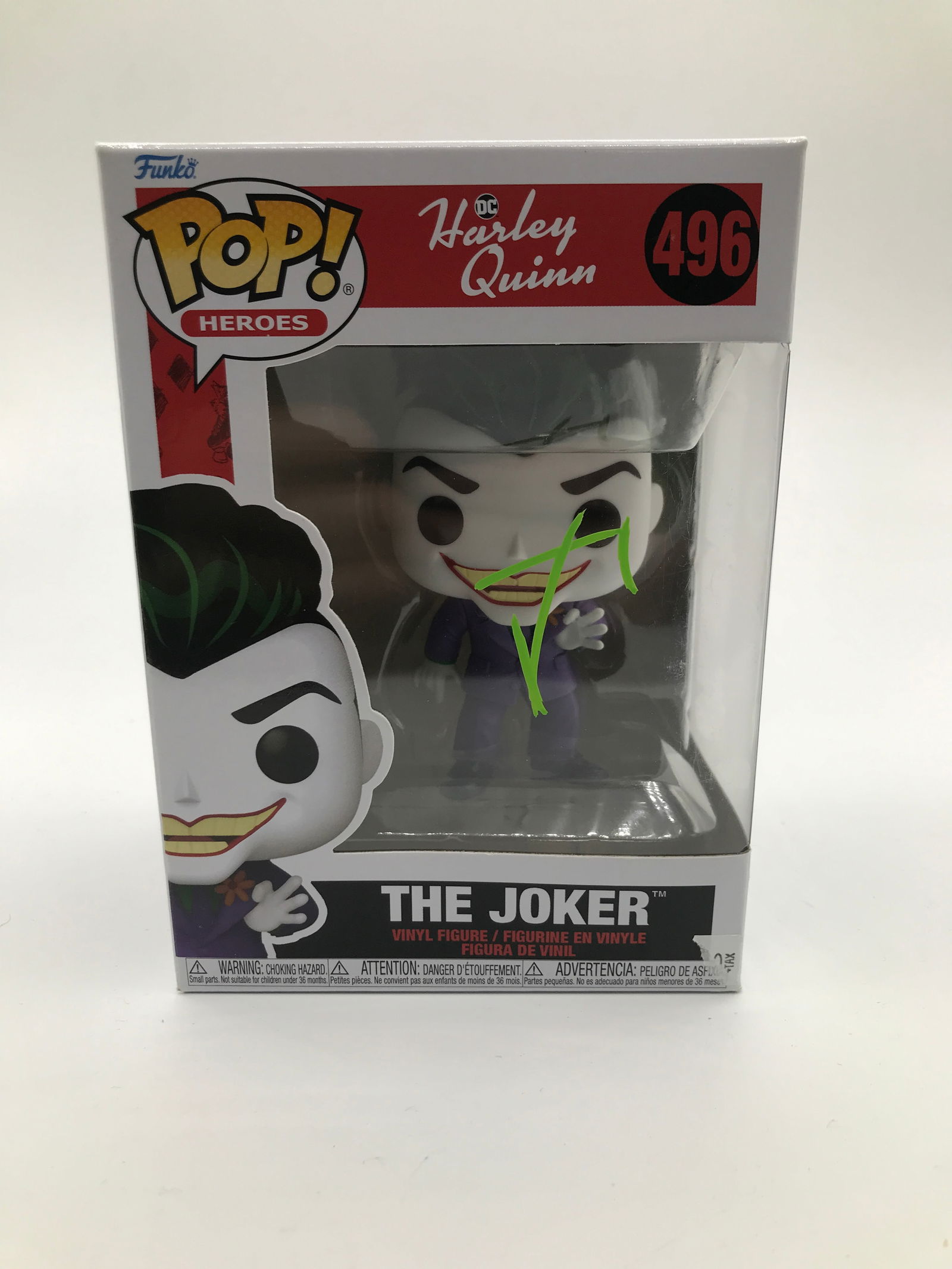 JARED LETO SIGNED JOKER FUNKO POP - KB COA (1 of 2)